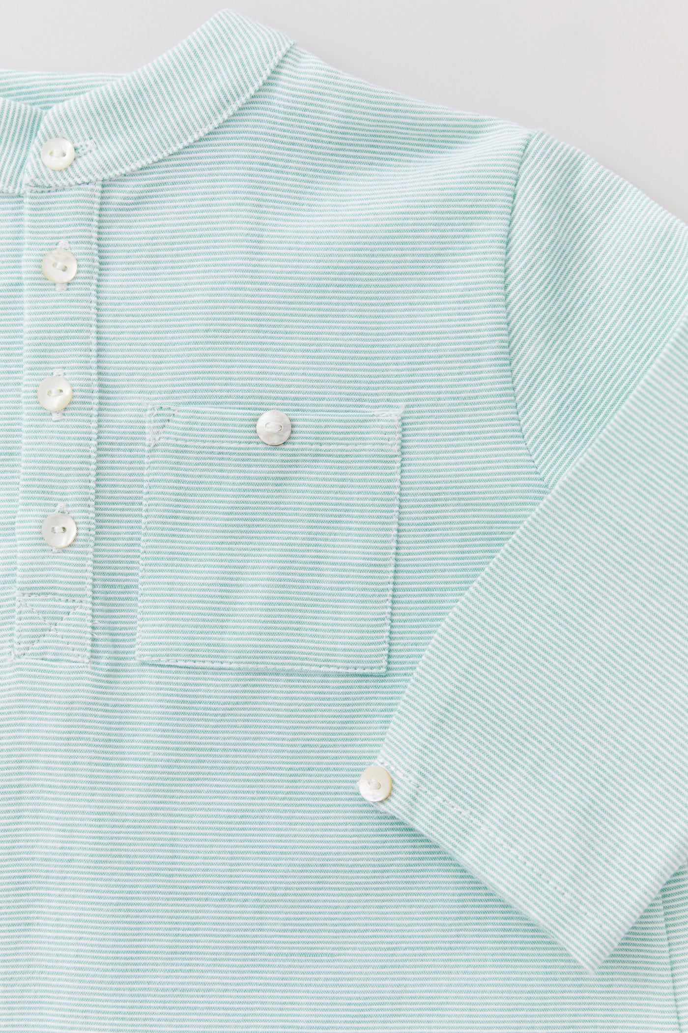 Apple Shirt - Mint Stripes - Image 4