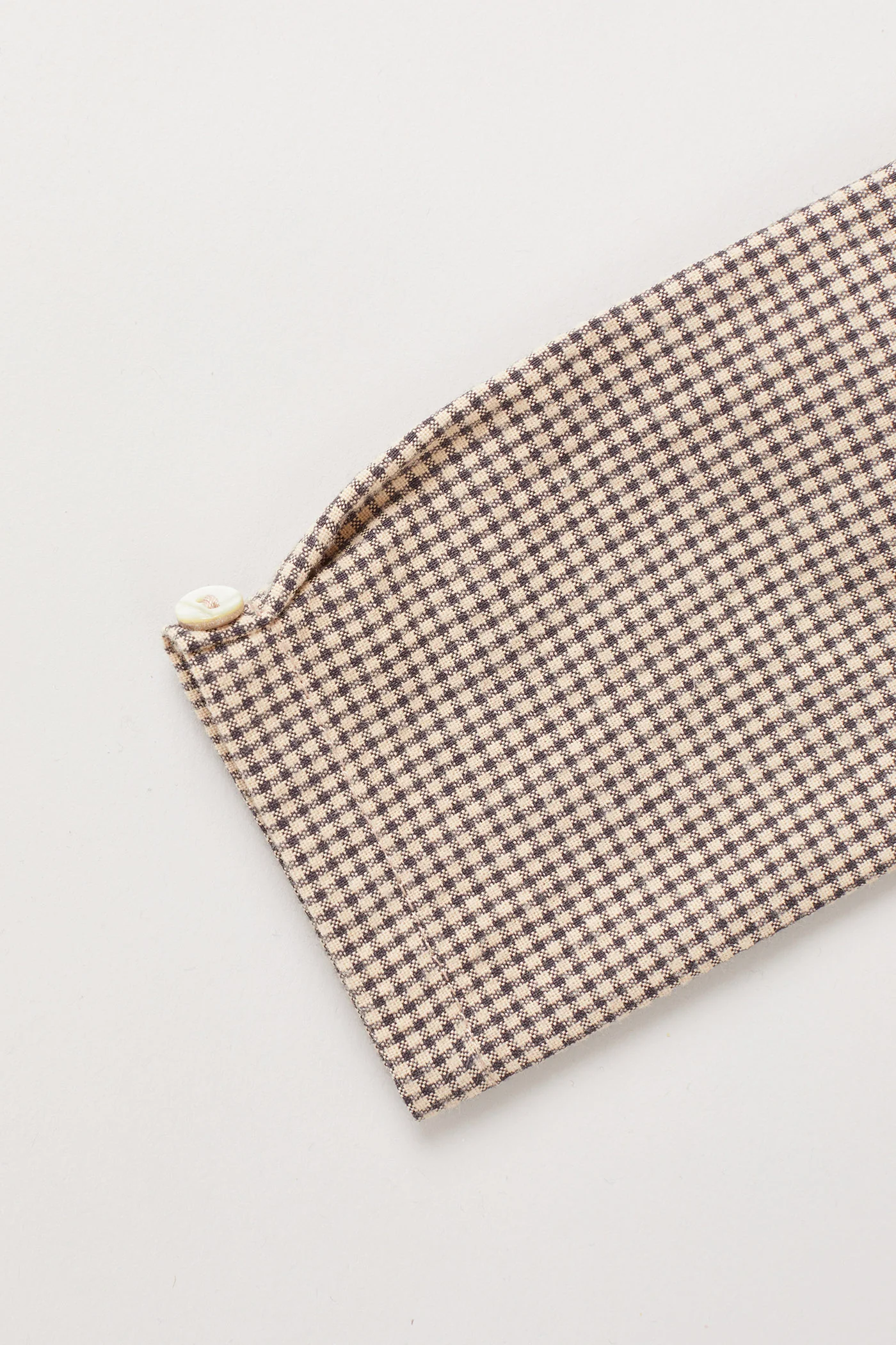 Apple Shirt -  Brown Check - Image 3