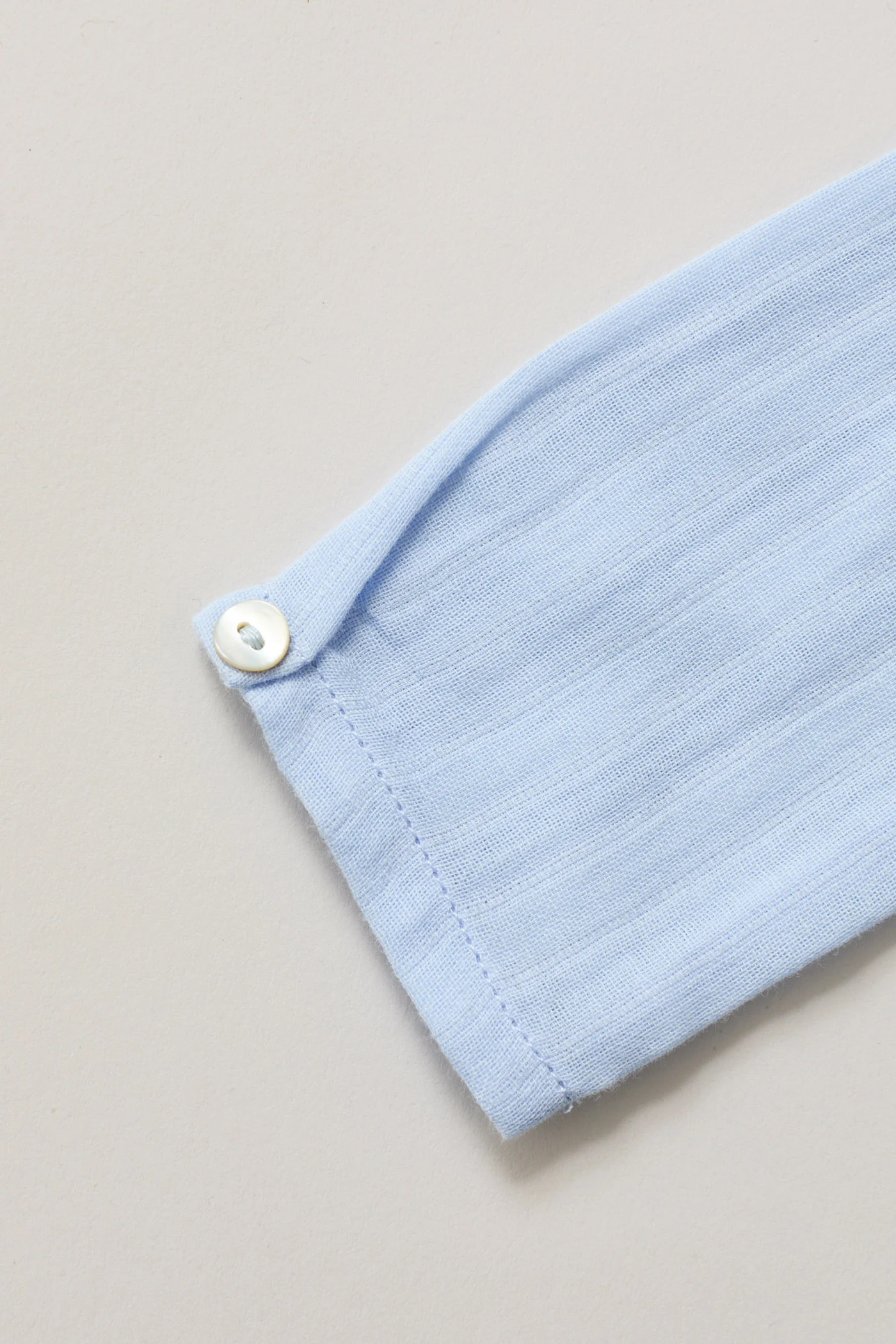 Apple Shirt - Pale Blue Stripes - Image 4