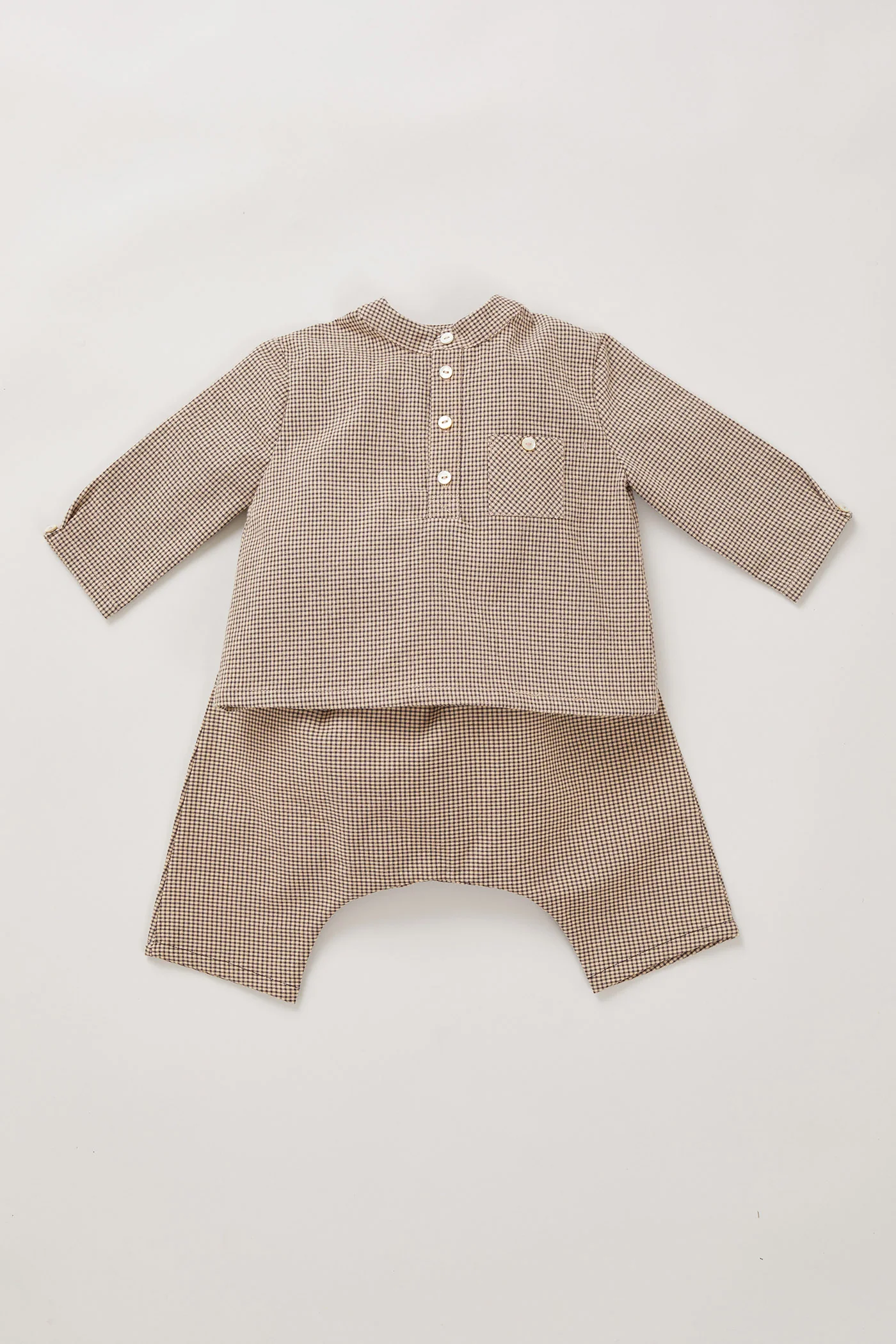 Apple Trousers - Brown Check - Image 2