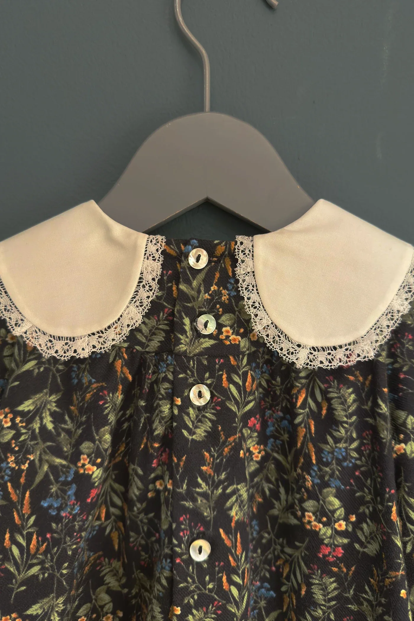 Baby - Bubble Dress in Autumn Meadow Cord - Image 4