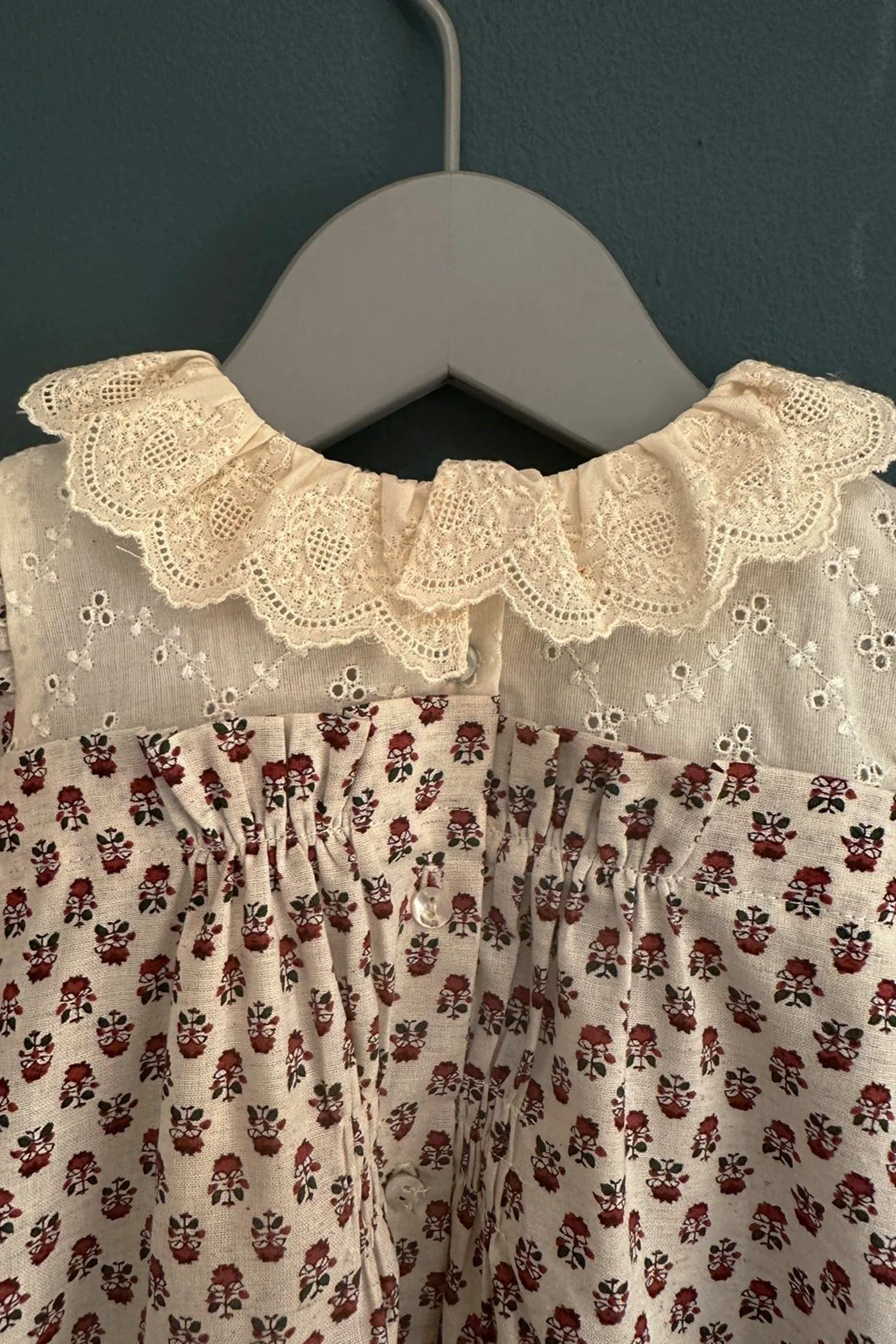 Baby Blueberry Dress - Cream Tea - Image 6
