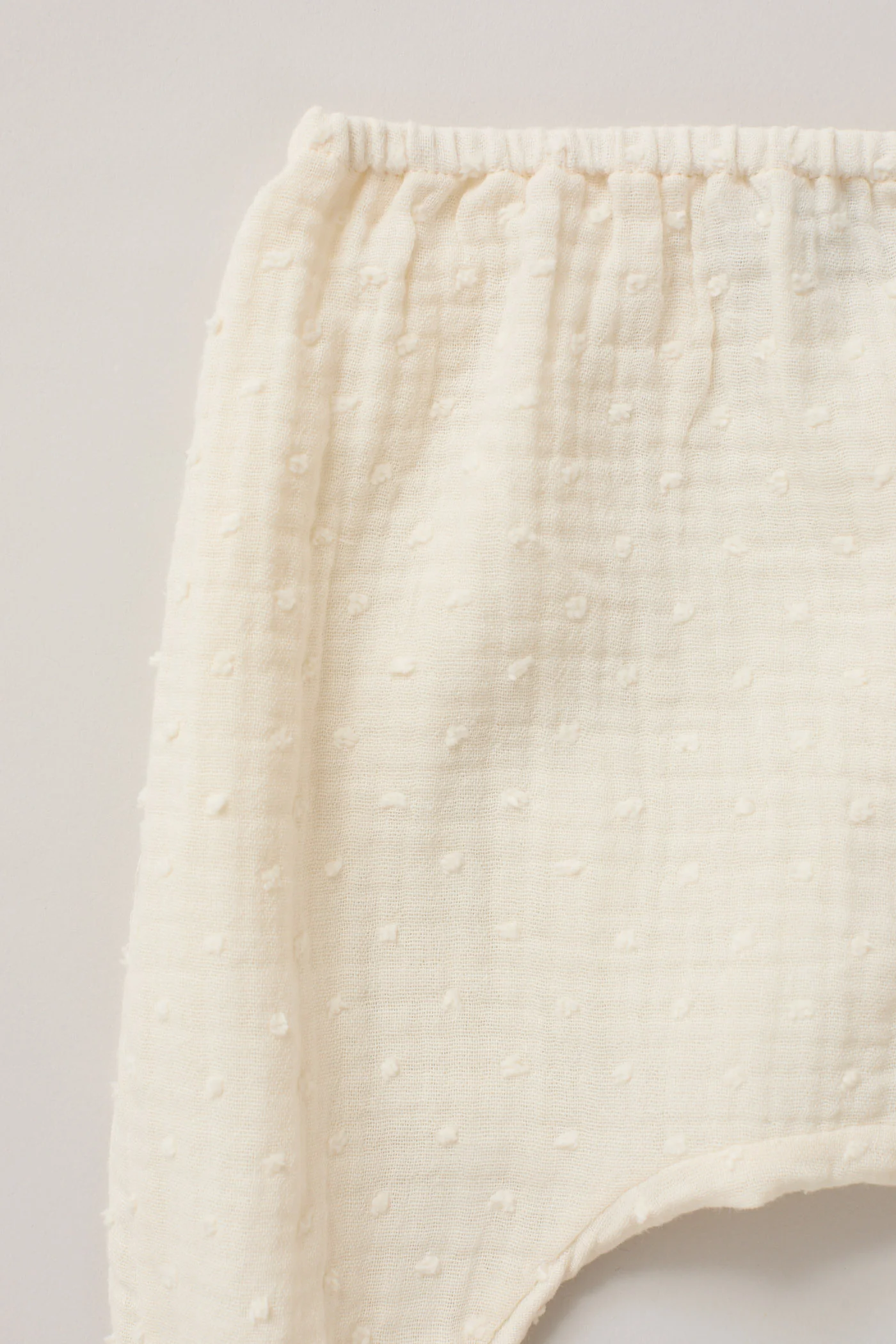 Baby Kimono Set in Cream Bubble - Image 5