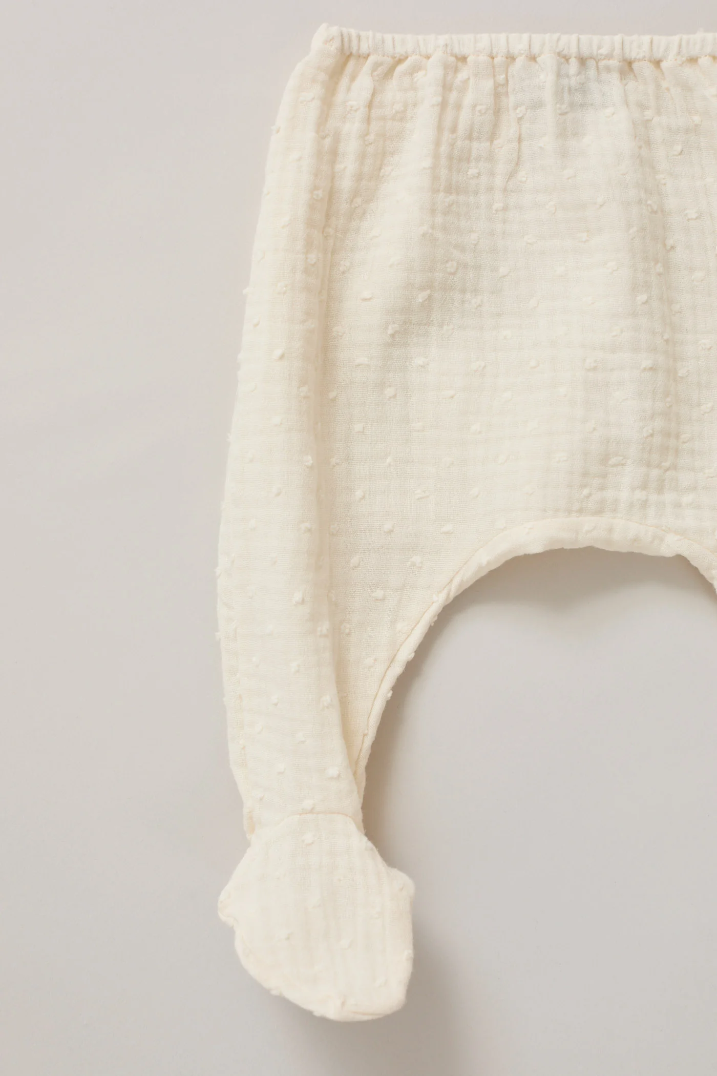 Baby Kimono Set in Cream Bubble - Image 6