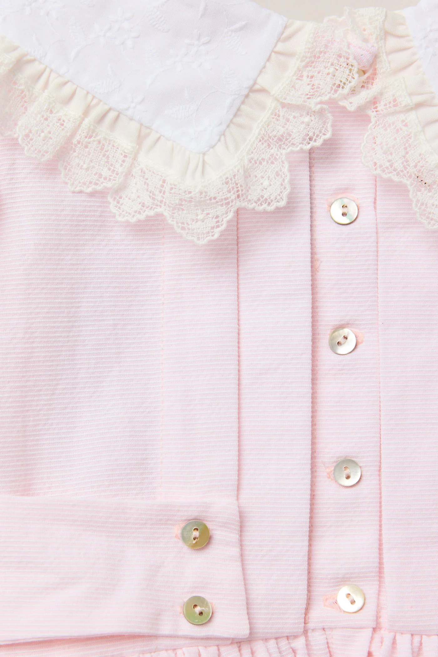 Baby Piano Dress in Pink Stripe - Image 7