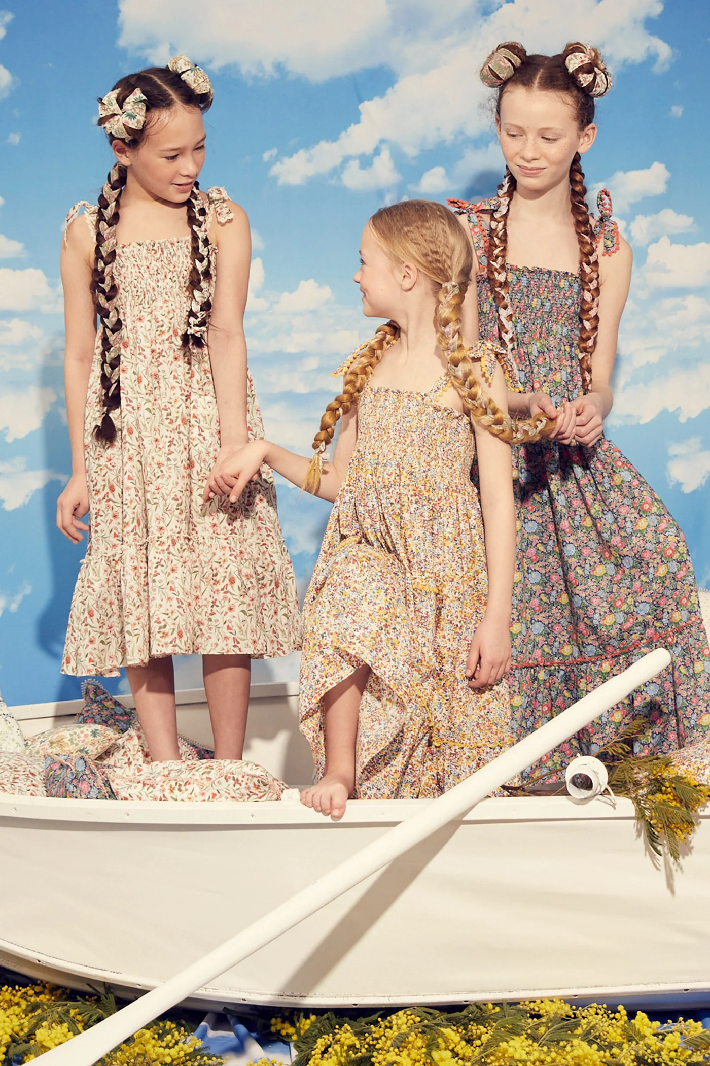 Bee Dress - Liberty Print - Multi Sunrise - Image 5