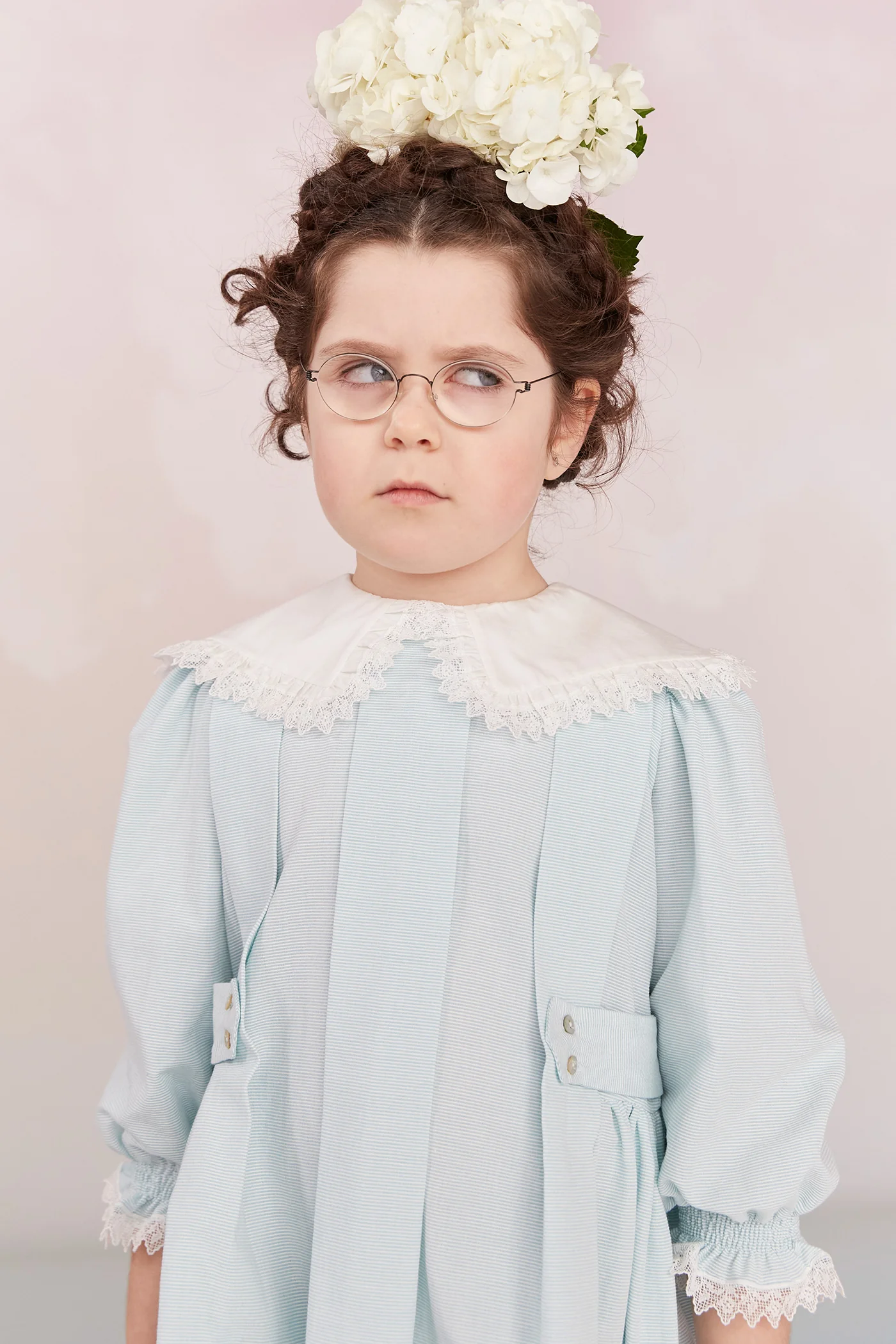 Piano Dress Blue Stripe - Image 9