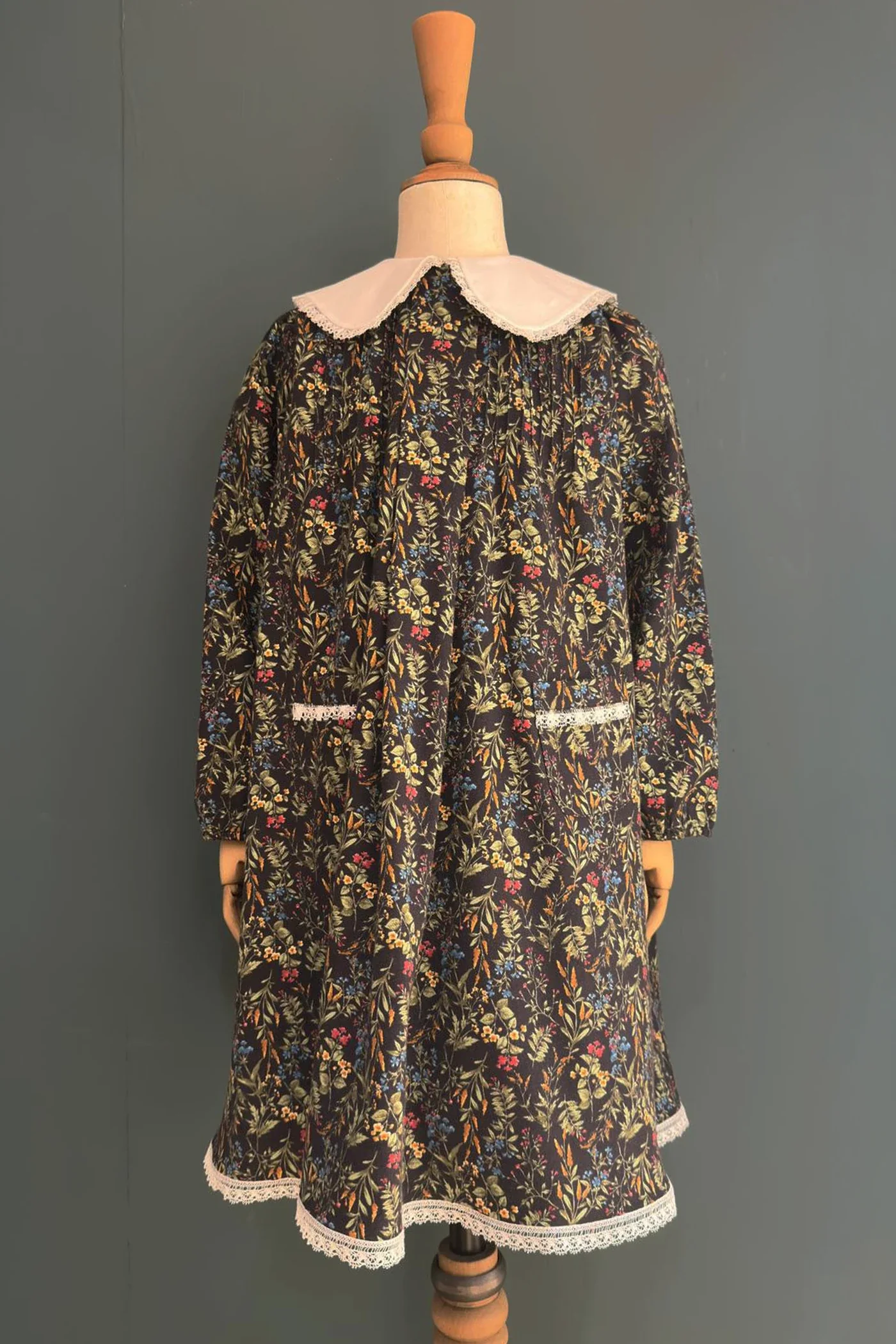 Bubble Dress in Autumn Meadow Cord