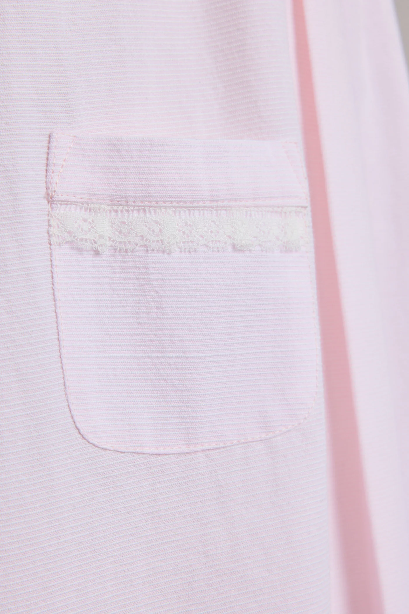 Bubble Dress in Plain Stripes Pink - Image 6