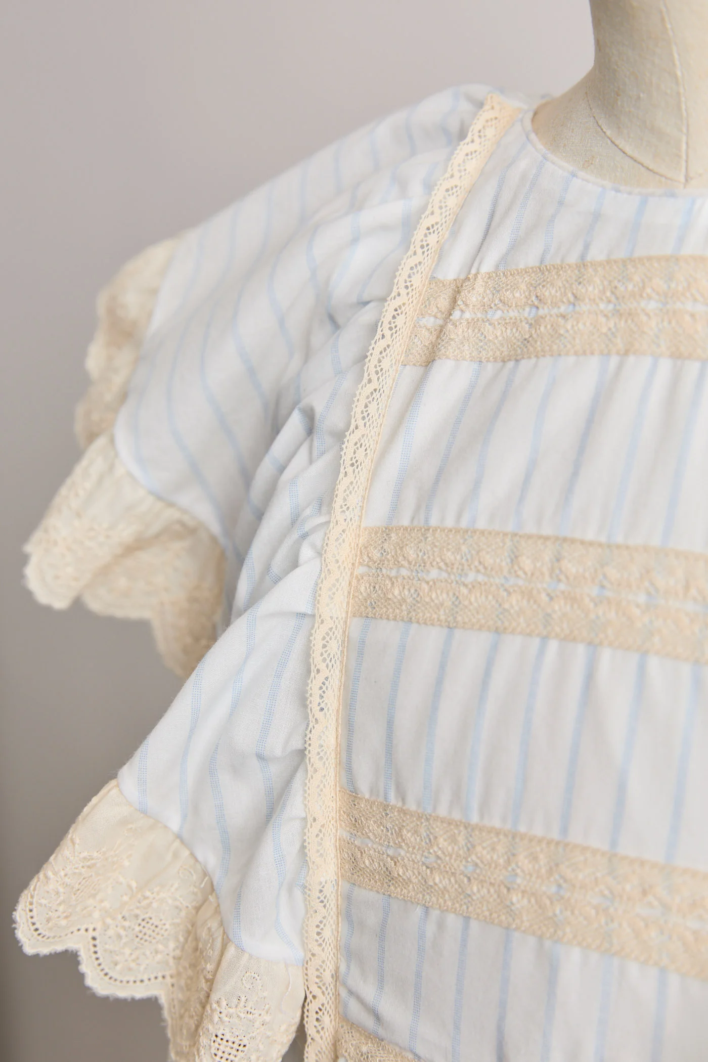 Butterfly Dress Blue Stripes - Image 14