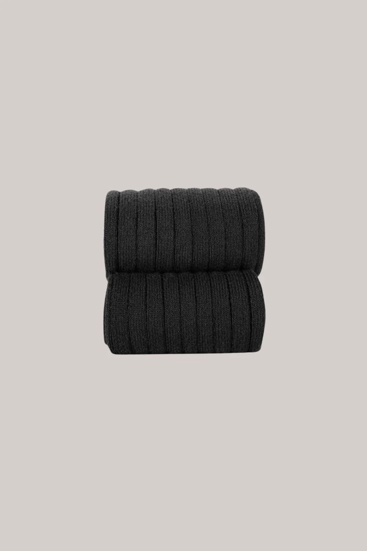 Cóndor Basic Rib Knee High Socks - Negro - Image 2