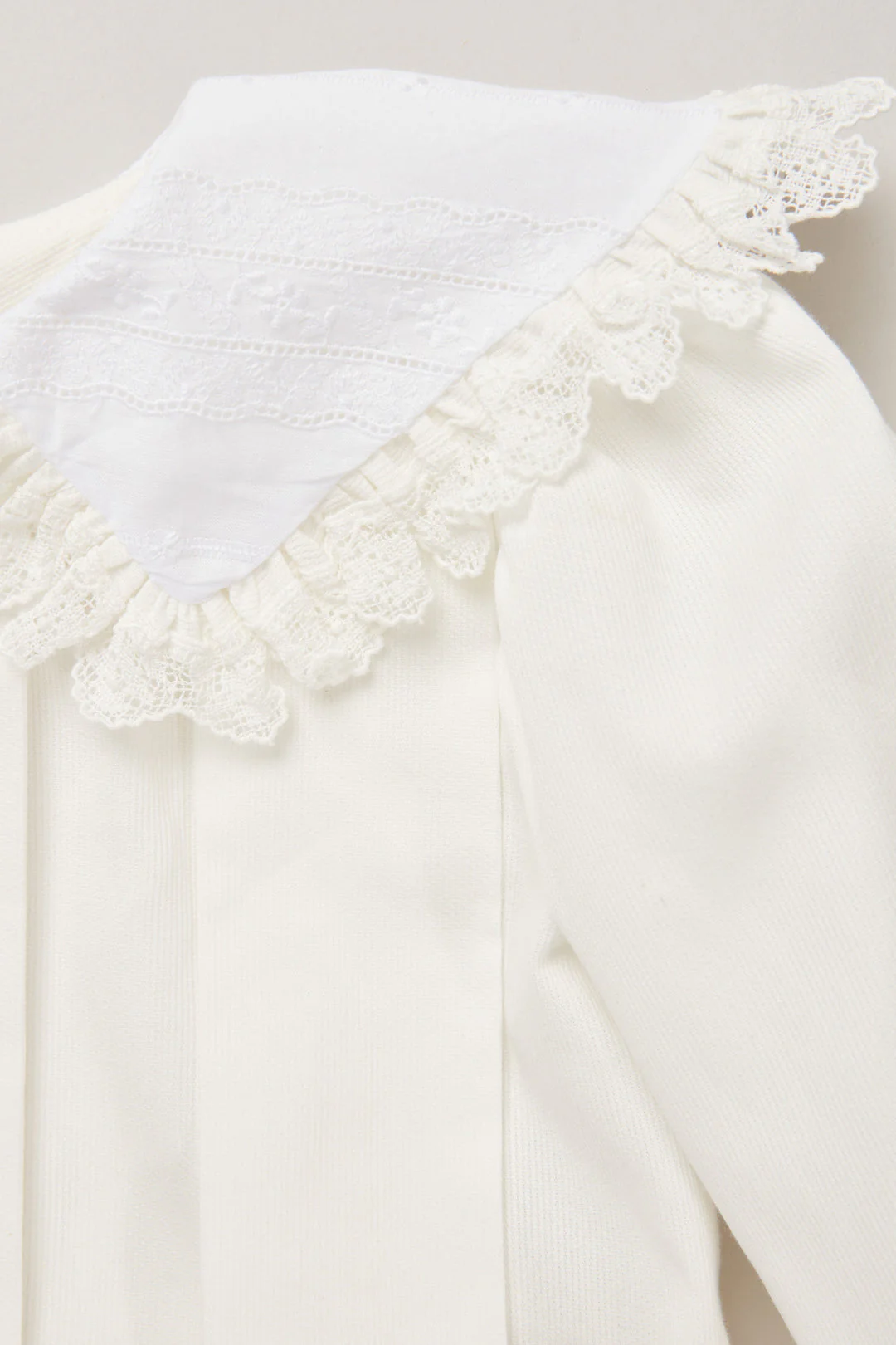Baby Piano Dress in White - Image 5