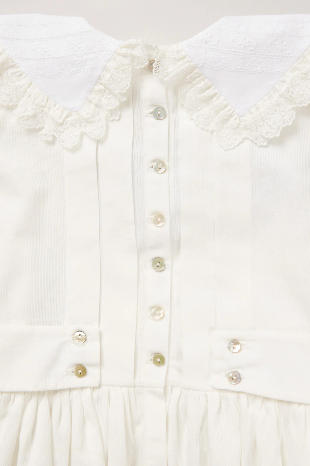 Baby Piano Dress in White - Image 7