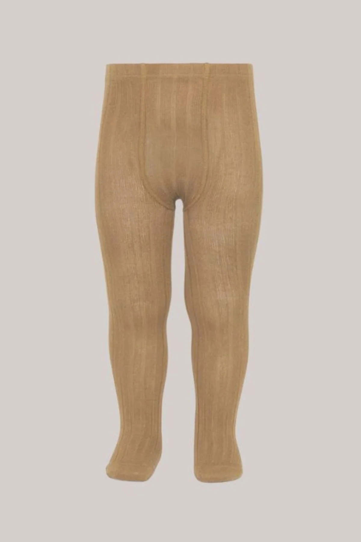 Cóndor Ribbed Tights - Camel