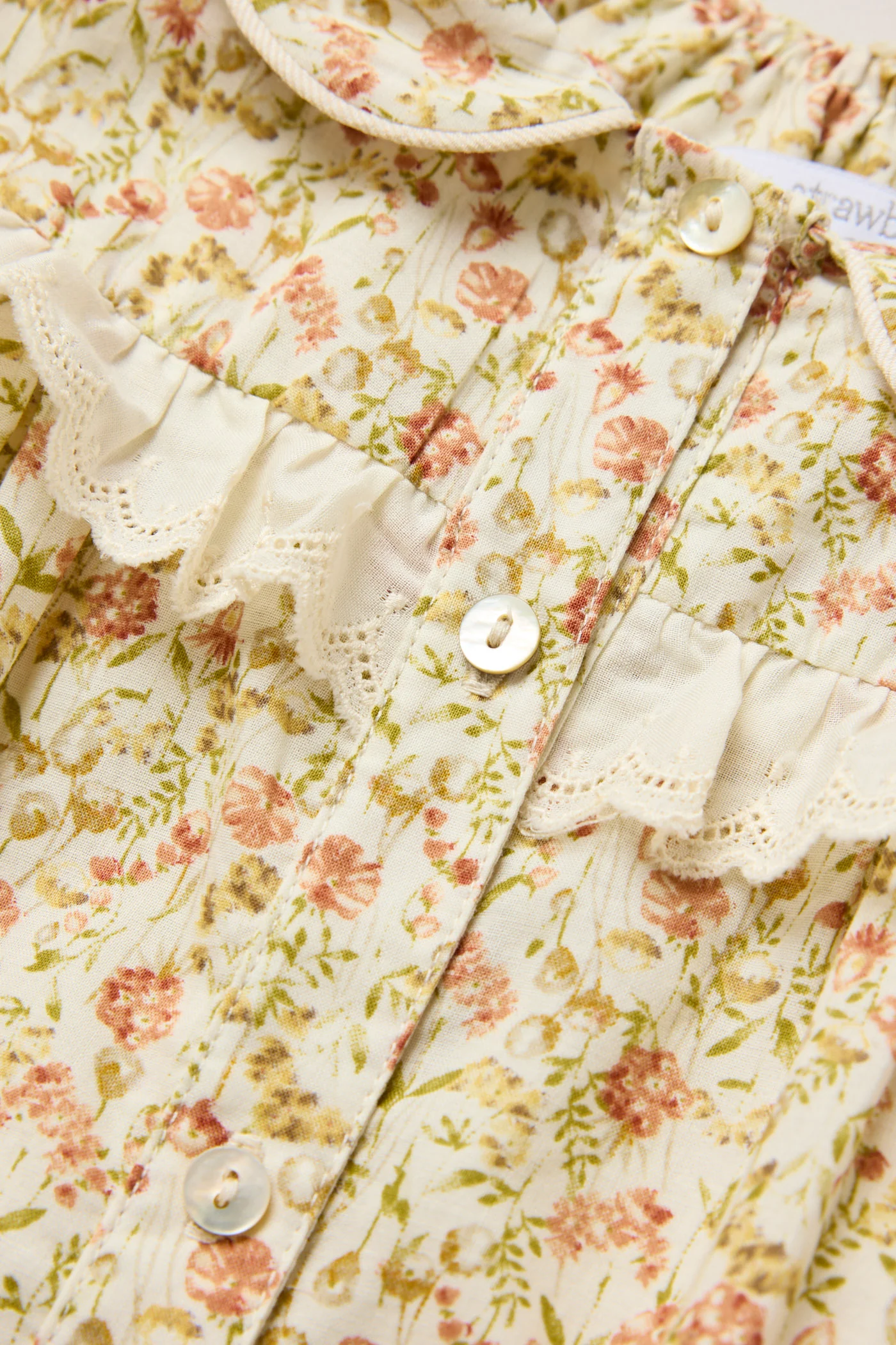 Cranberry Blouse Beige Tangerine - Image 3