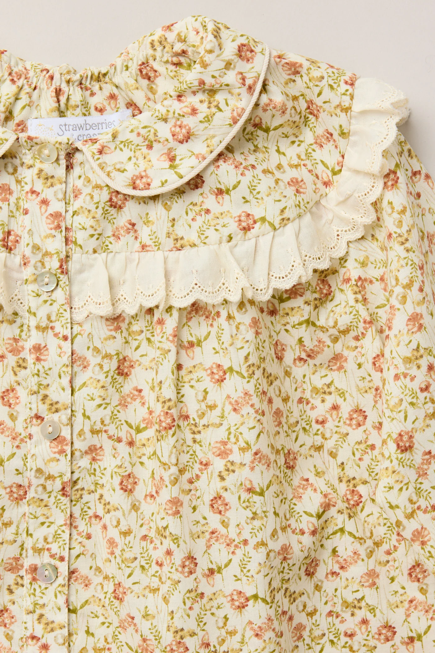 Cranberry Blouse Beige Tangerine - Image 4