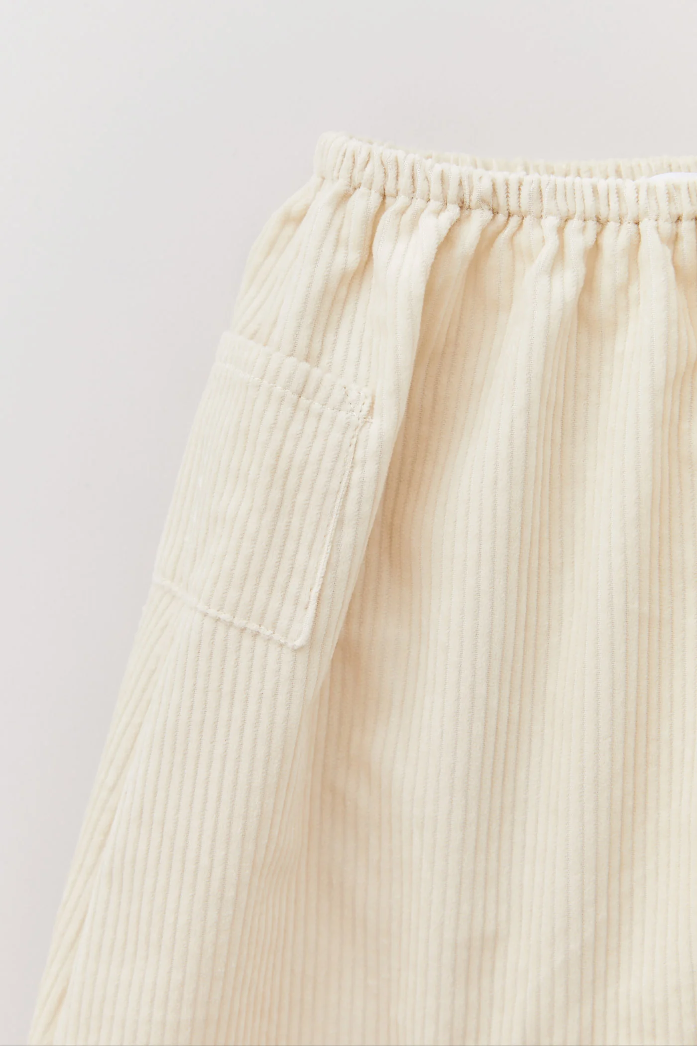 Apple Trousers Cream BabyCord - Image 3