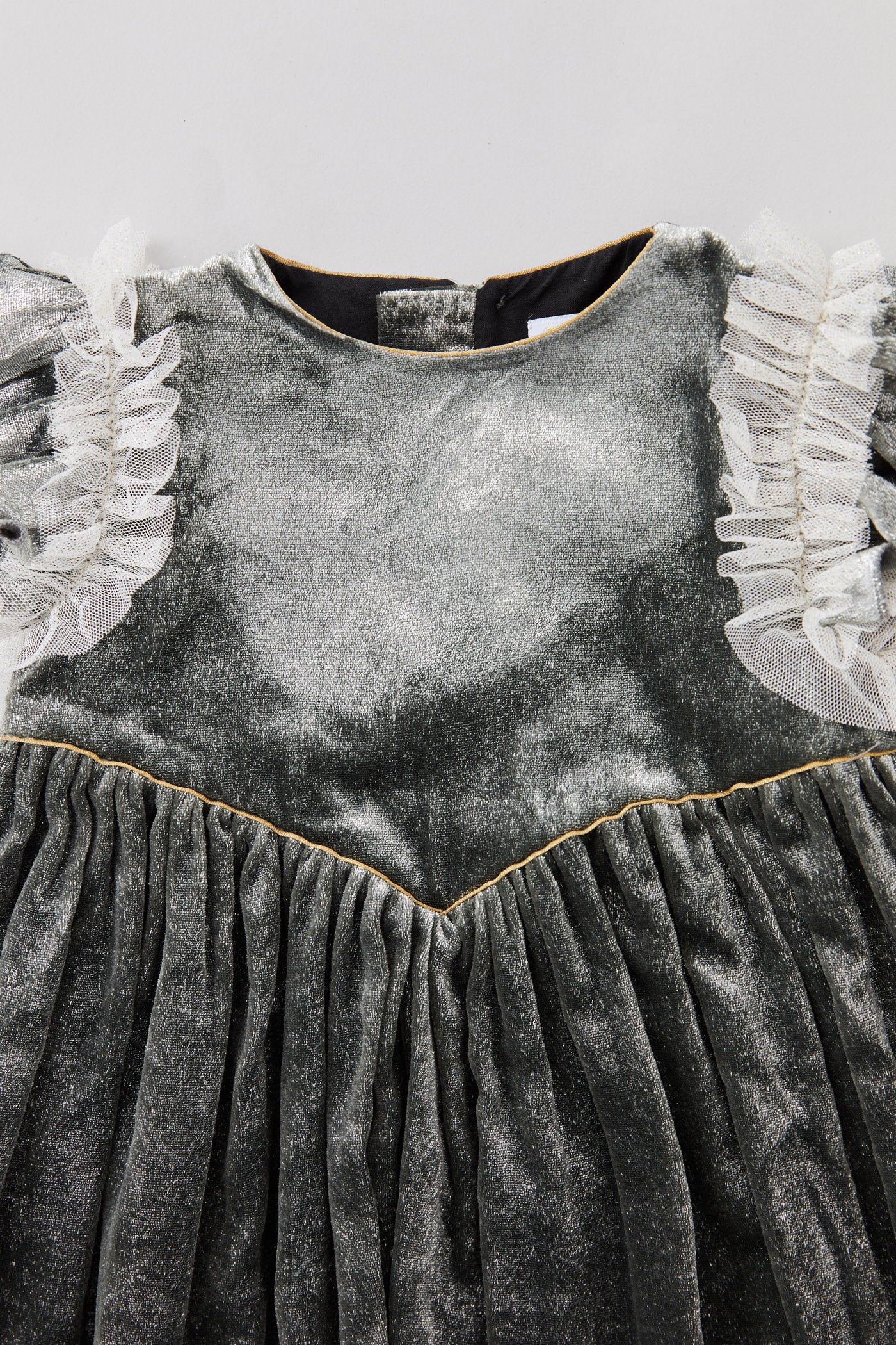 Cream Dress in Black & Silver - Occasional Party - Image 3