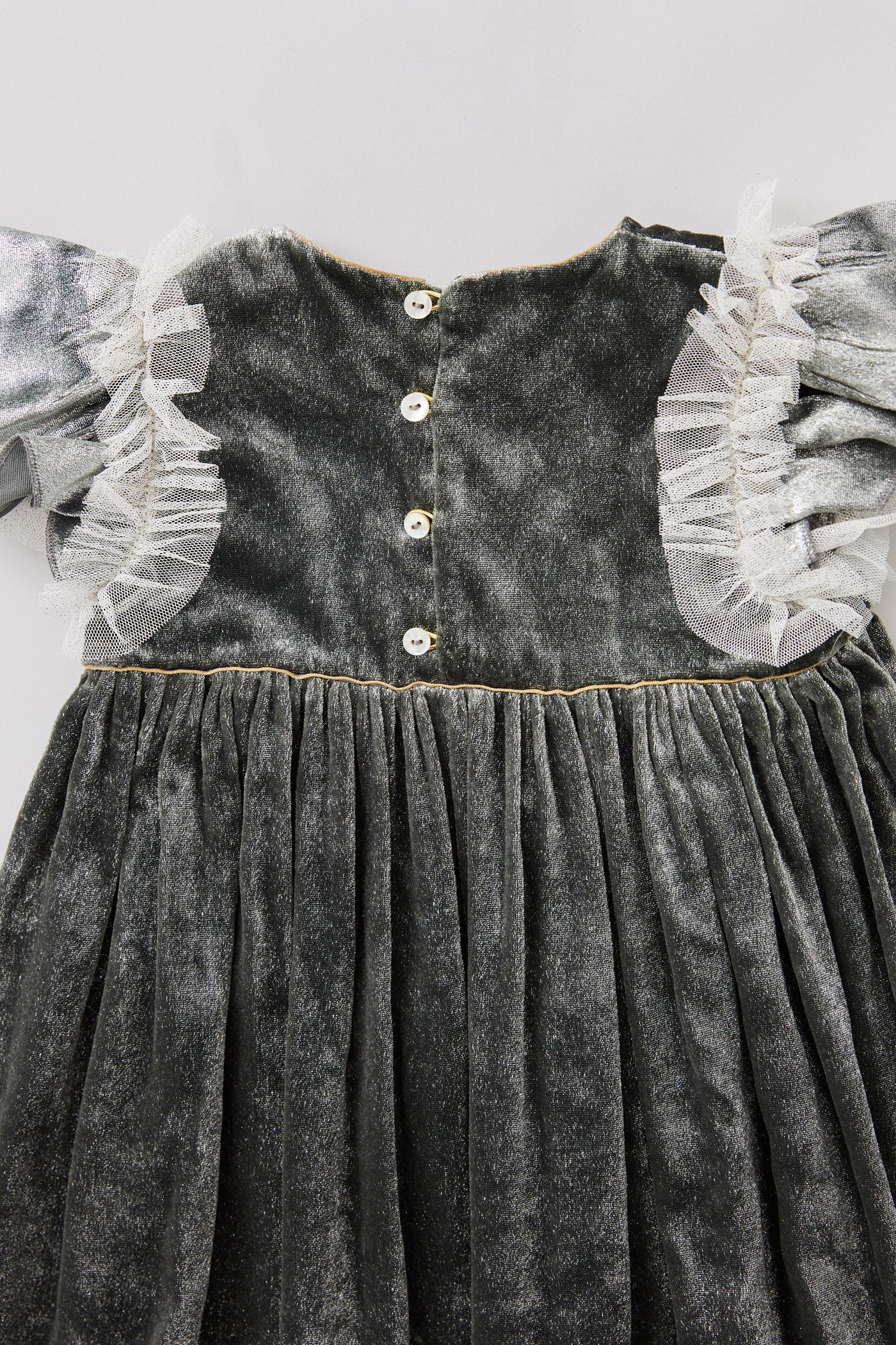 Cream Dress in Black & Silver - Occasional Party - Image 7