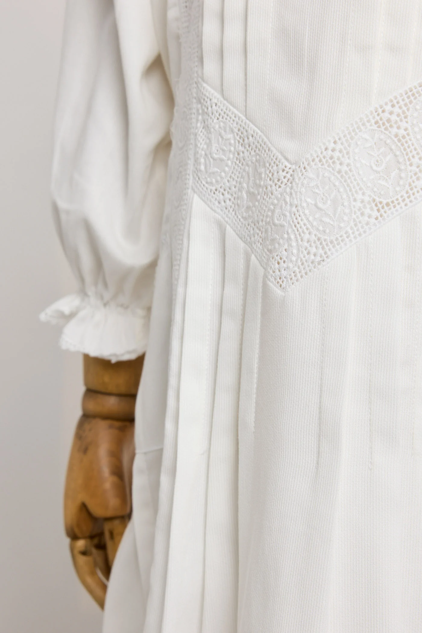 Custard Dress In White - Image 12