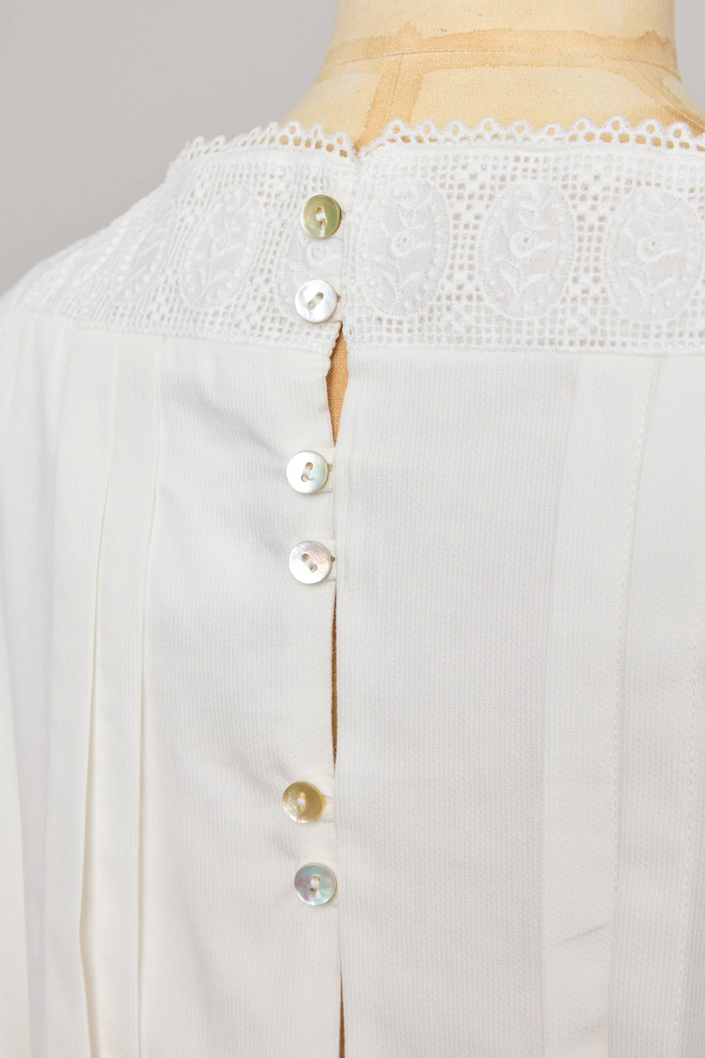 Custard Dress In White - Image 13