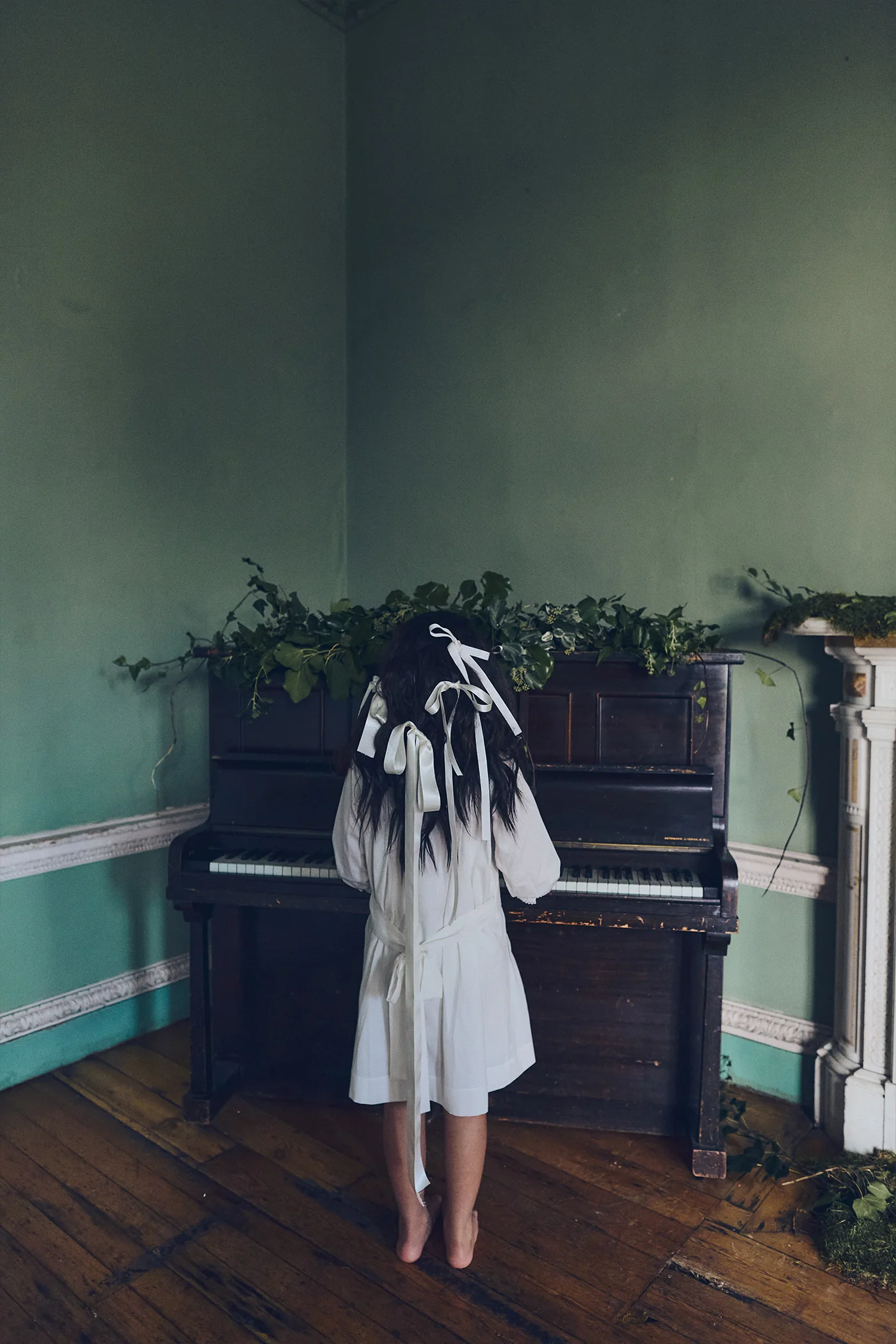 Custard Dress In White - Image 7