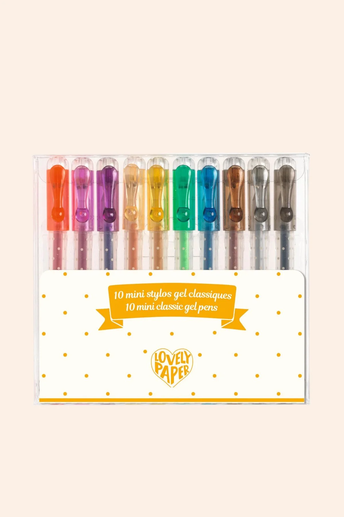 Djeco - 10 Mini Classic - Gel Pens