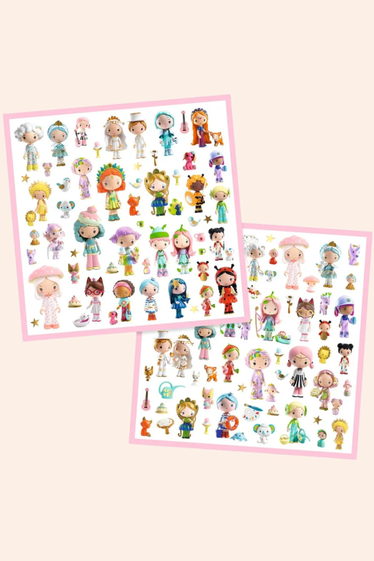 Djeco - The Little World of Tinyly - 160 Stickers - Image 2