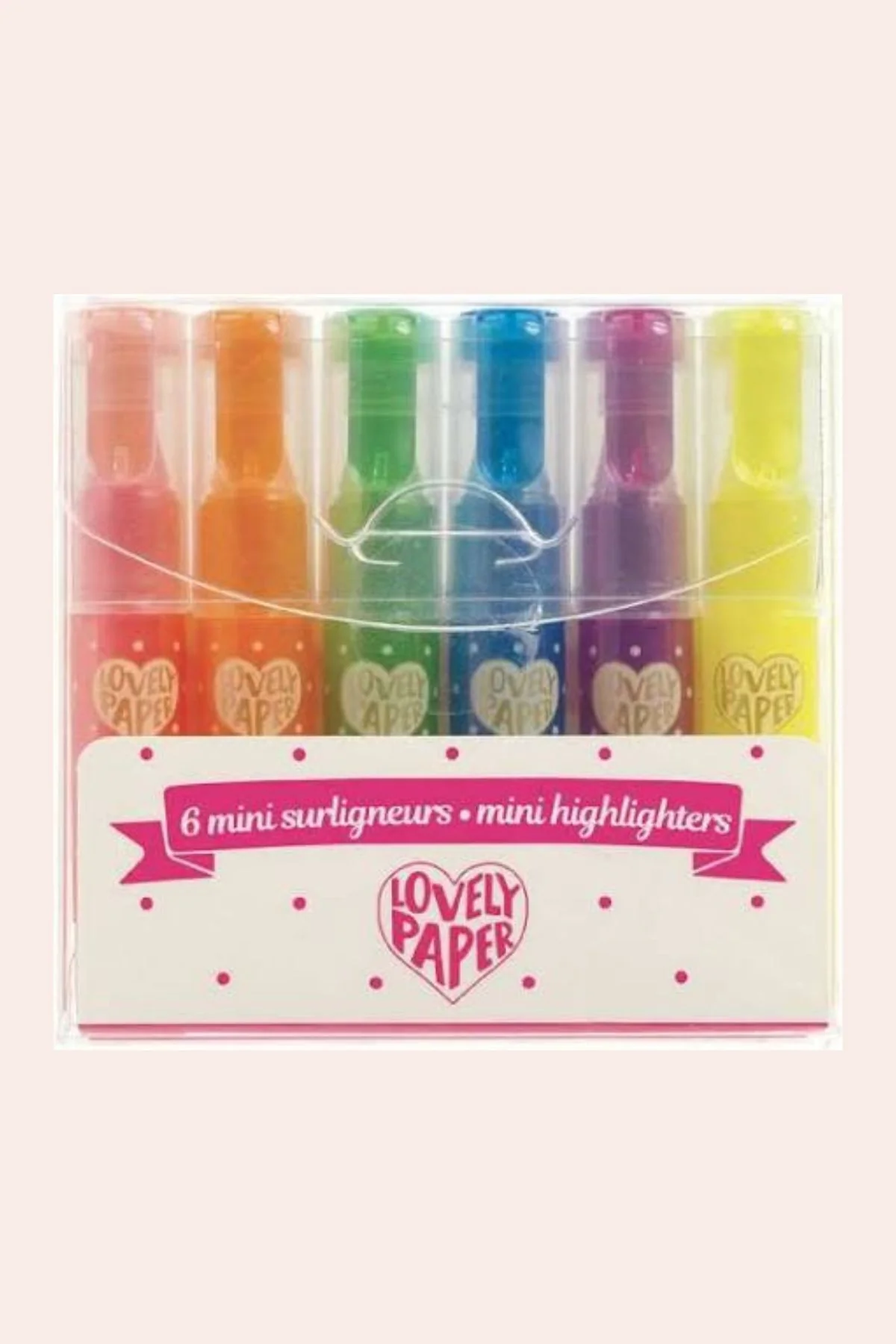 Djeco - 6 Mini Highlighters