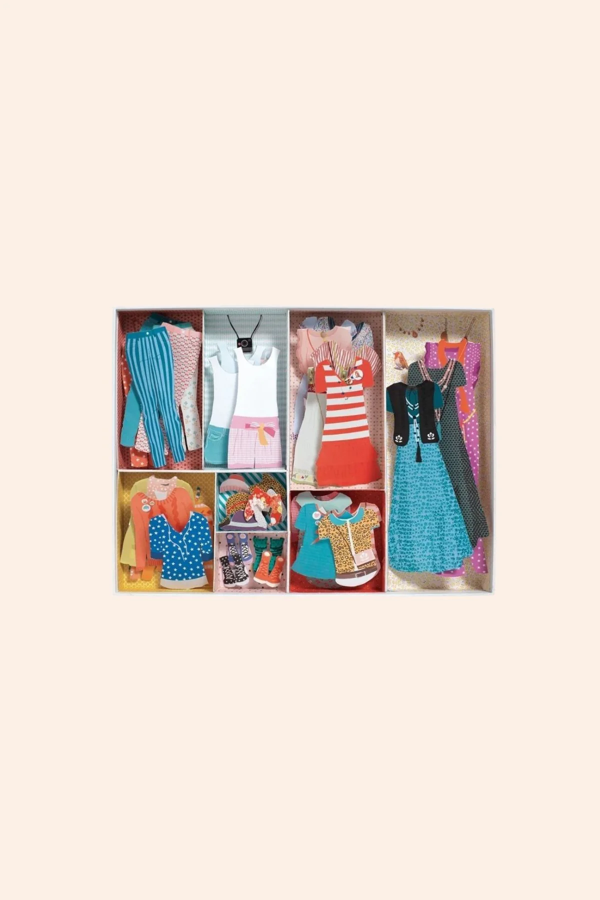 Djeco - A Well Stocked Wardrobe - Paper Doll - Image 2