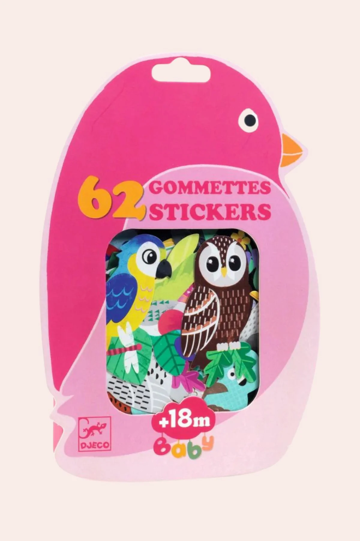 Djeco - Stickers - Birds