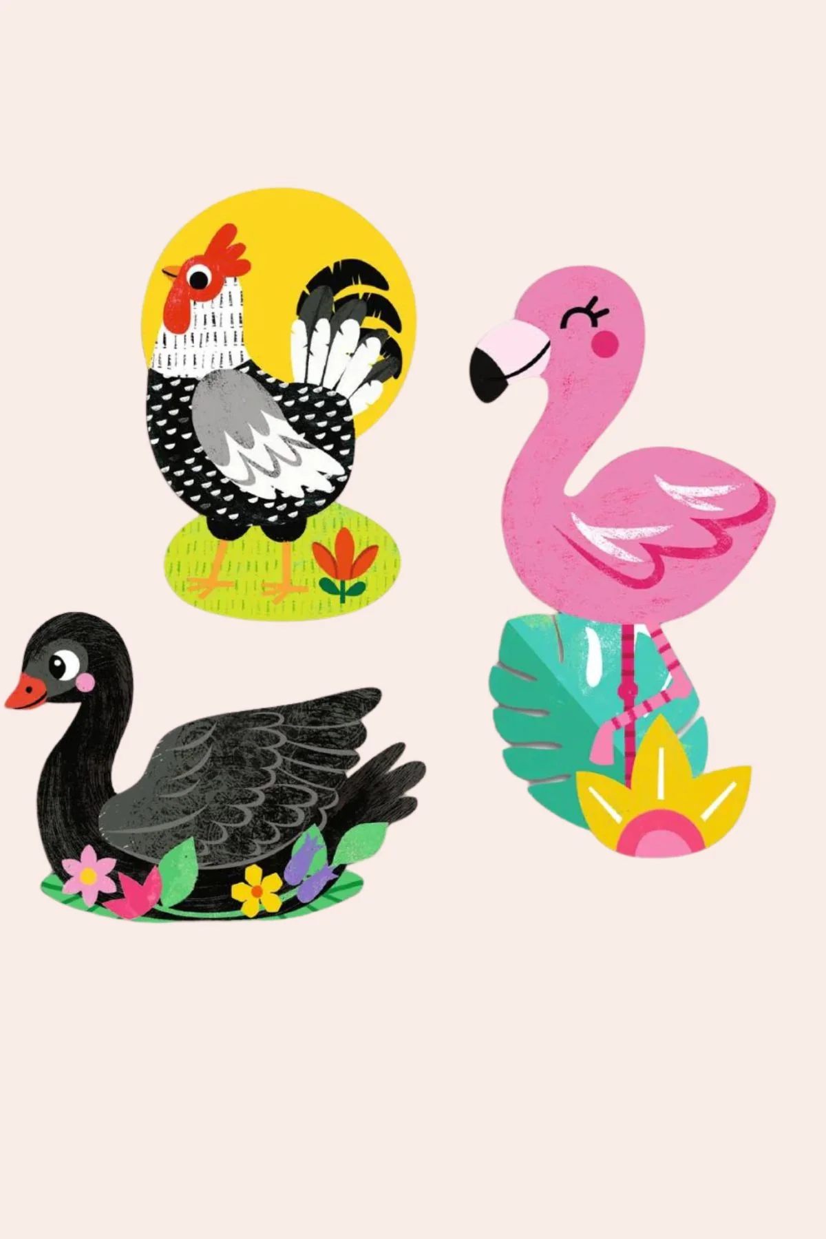 Djeco - Stickers - Birds - Image 2