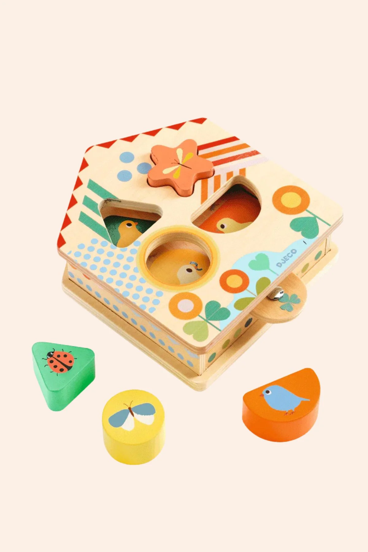 Djeco - Cachaboom - Wooden Sorting Box