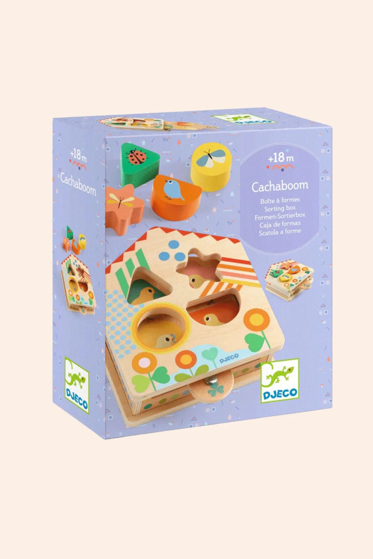 Djeco - Cachaboom - Wooden Sorting Box - Image 3