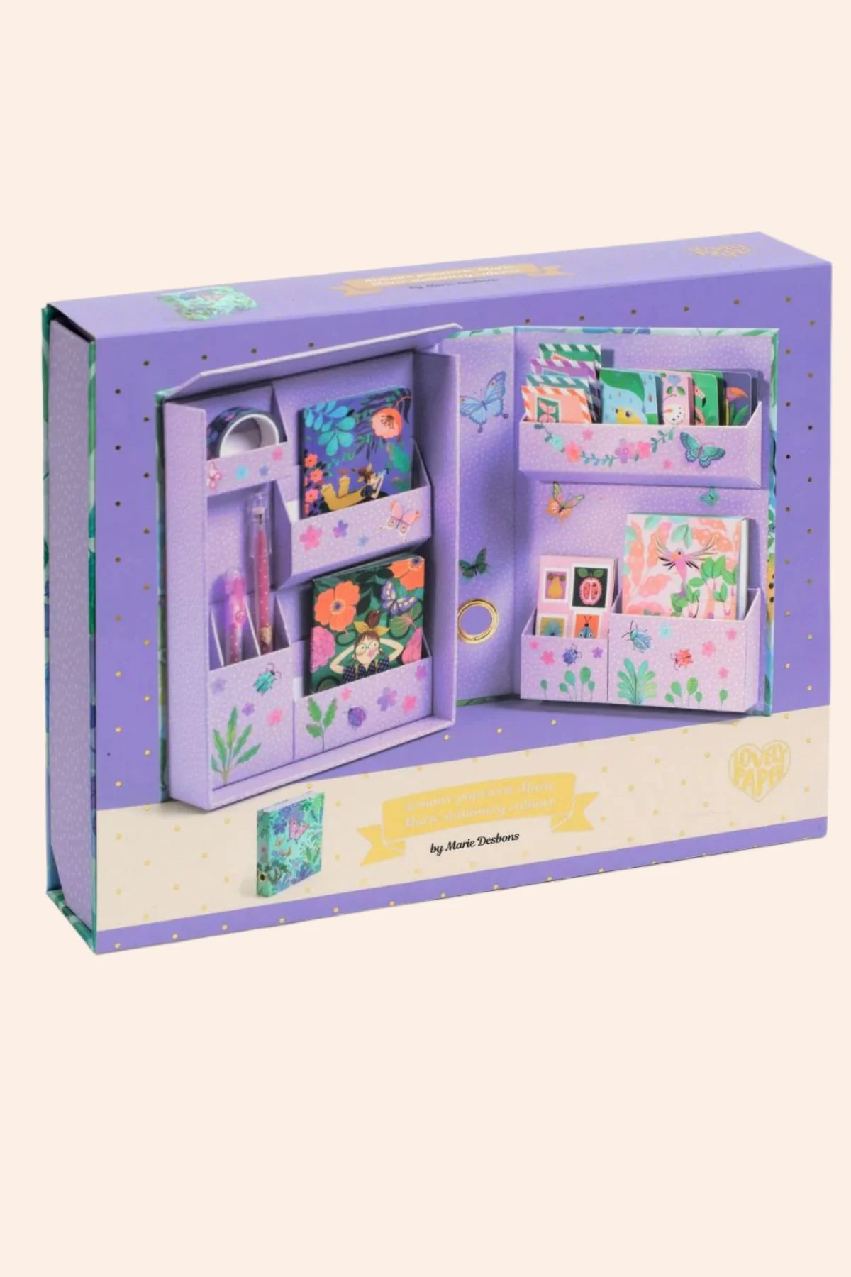 Djeco - Marie Stationary Cabinet Set - Marie Desbons
