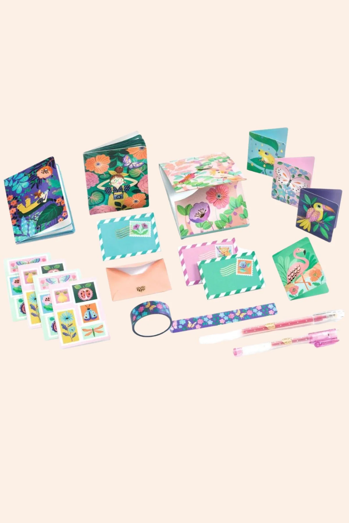 Djeco - Marie Stationary Cabinet Set - Marie Desbons - Image 2
