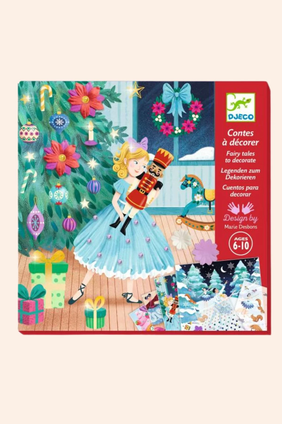 Djeco - Colouring Fairy Tale - Nutcracker