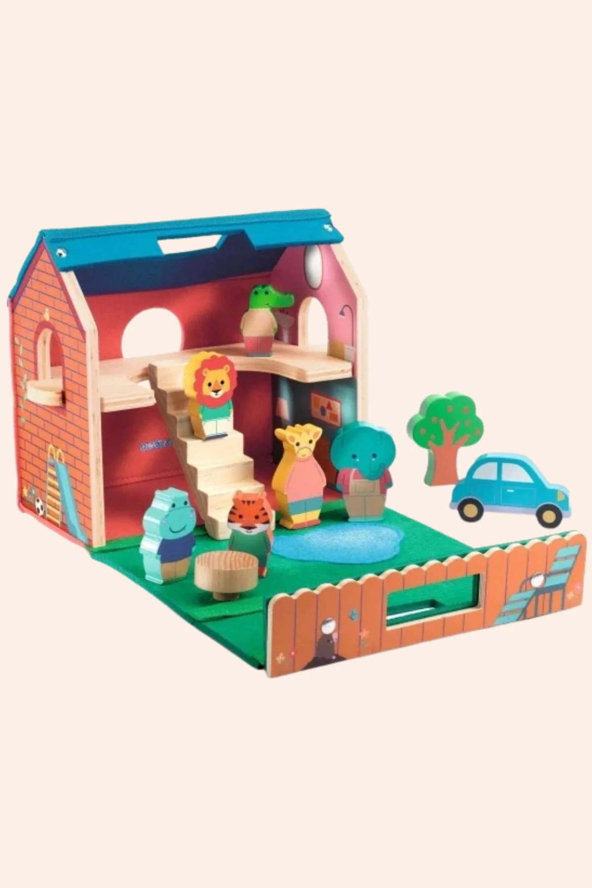 Djeco - Handling Game - Wooden SoftiHouse