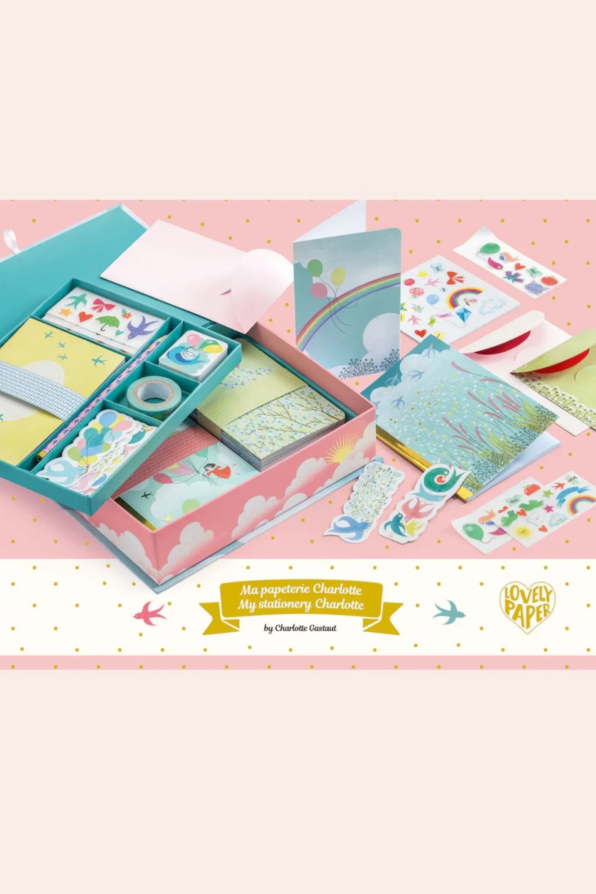 Djeco - My Stationery - Charlotte Gastaut