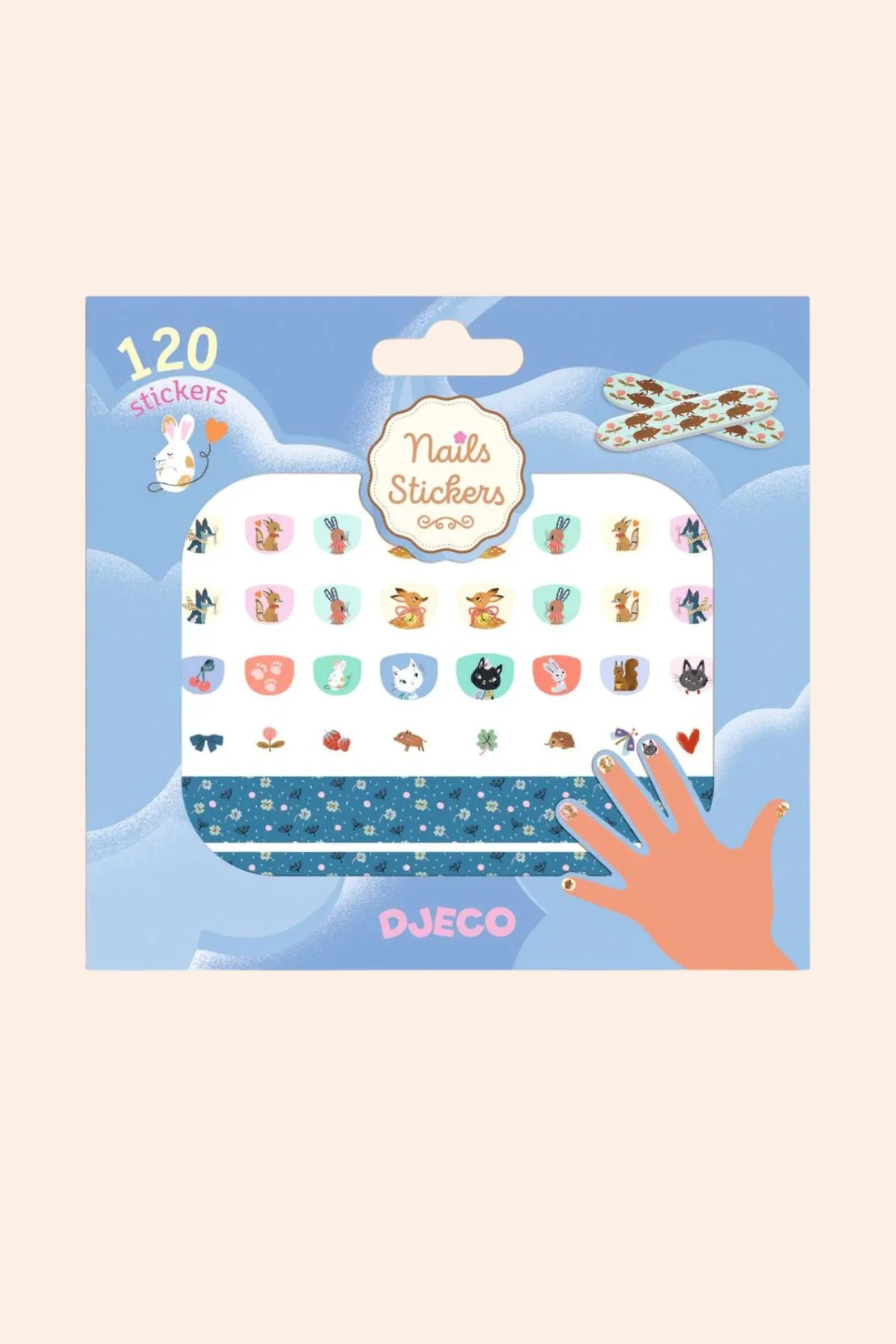 Djeco - Nails Stickers - Cutie