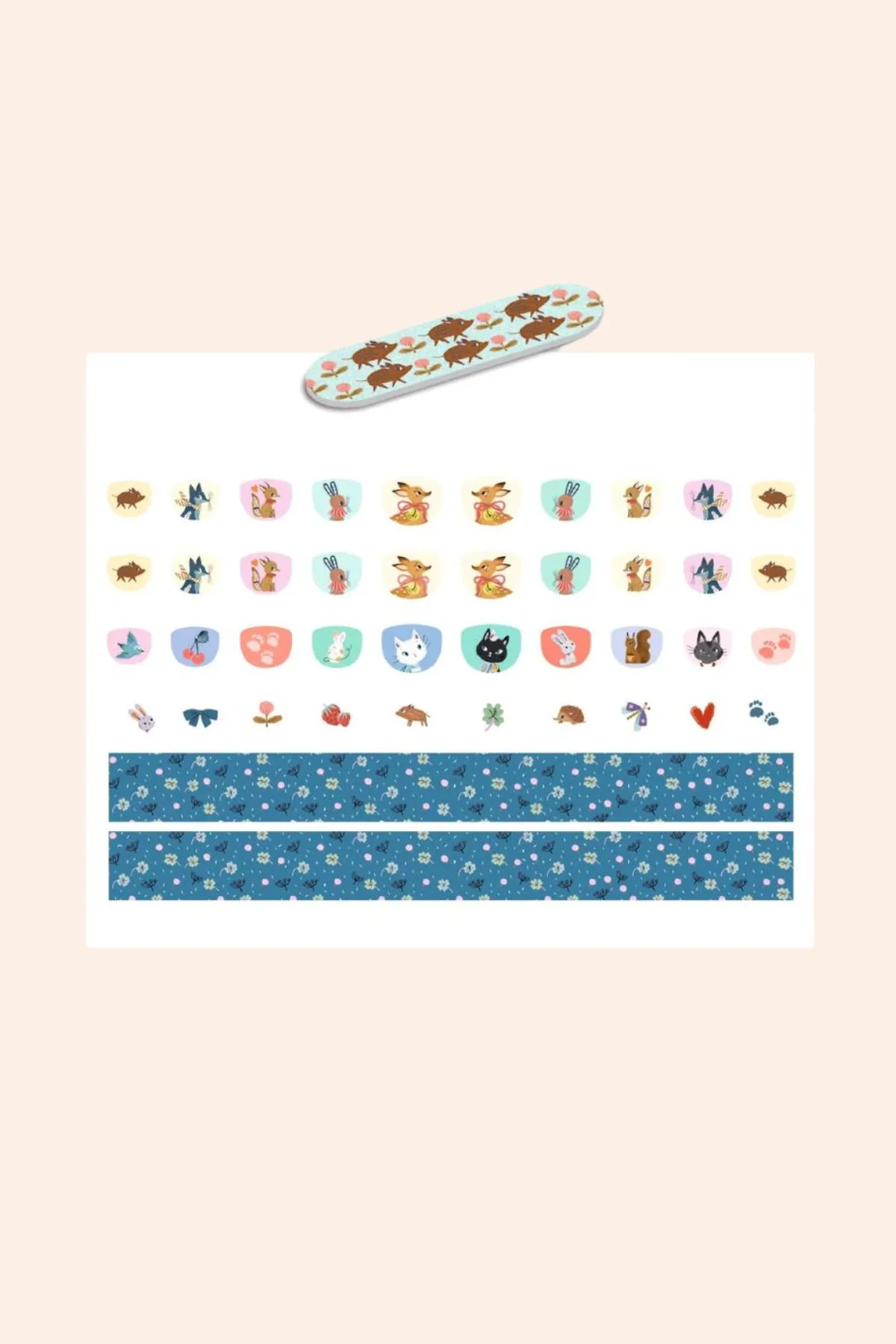 Djeco - Nails Stickers - Cutie - Image 2