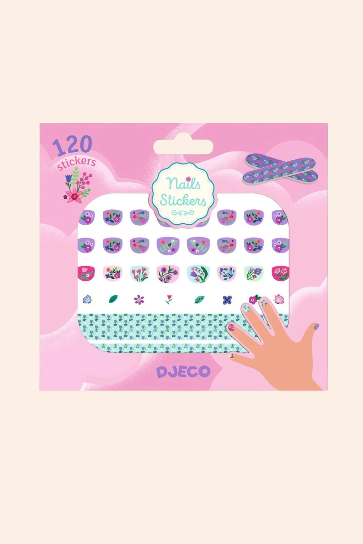 Djeco - Nails Stickers - Petite Fleur
