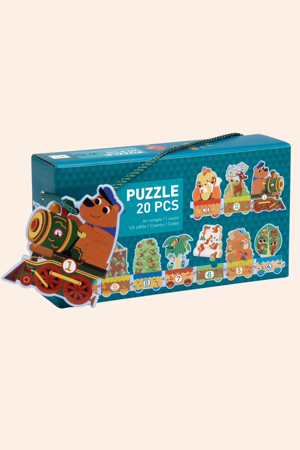 Djeco - I Count Puzzle - 20 Pcs