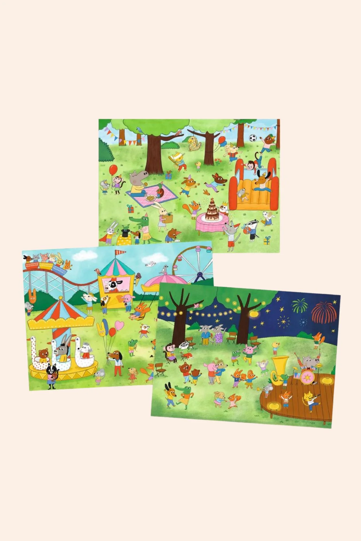 Djeco - Rub-down transfers - Party time! - Image 2