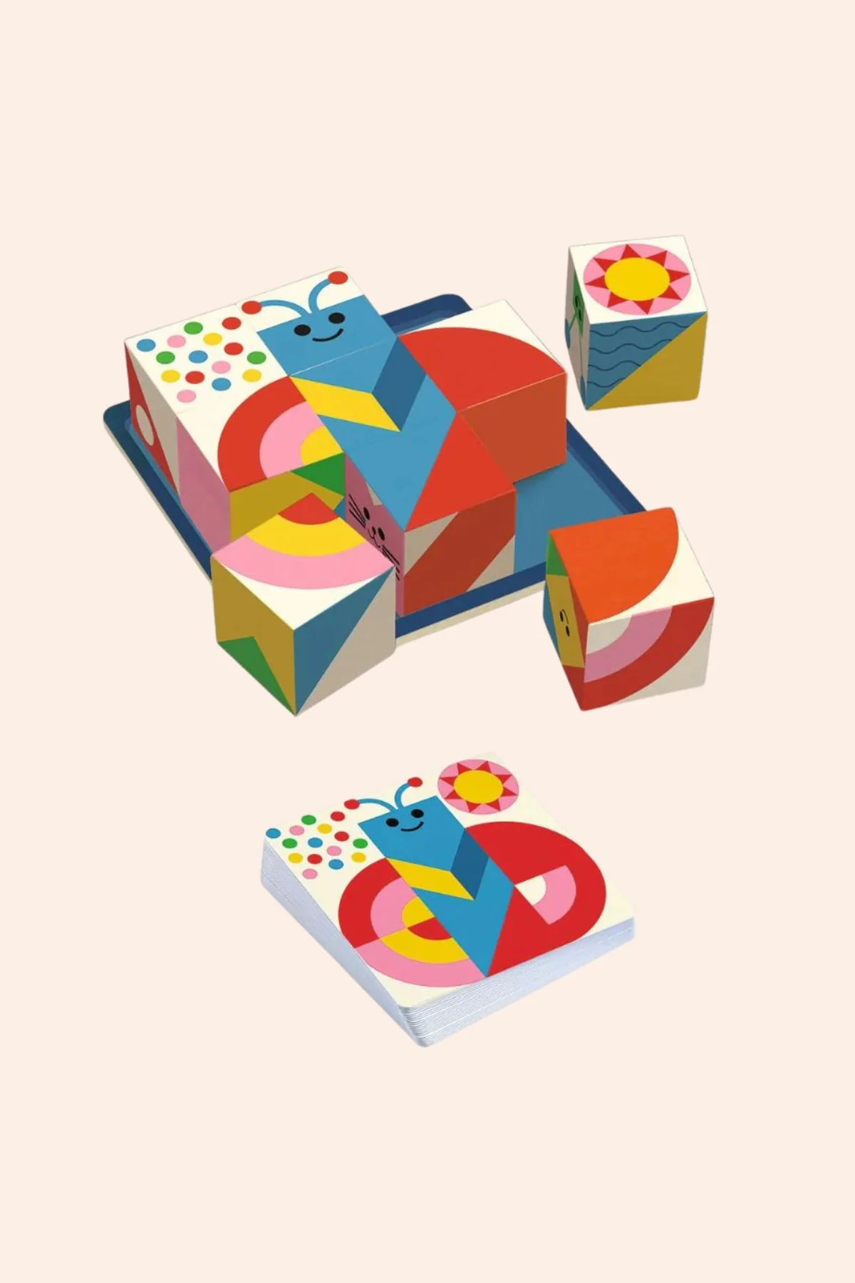 Djeco - Sologic - Cubologic 9 Logical Game to Play Solo - Image 2