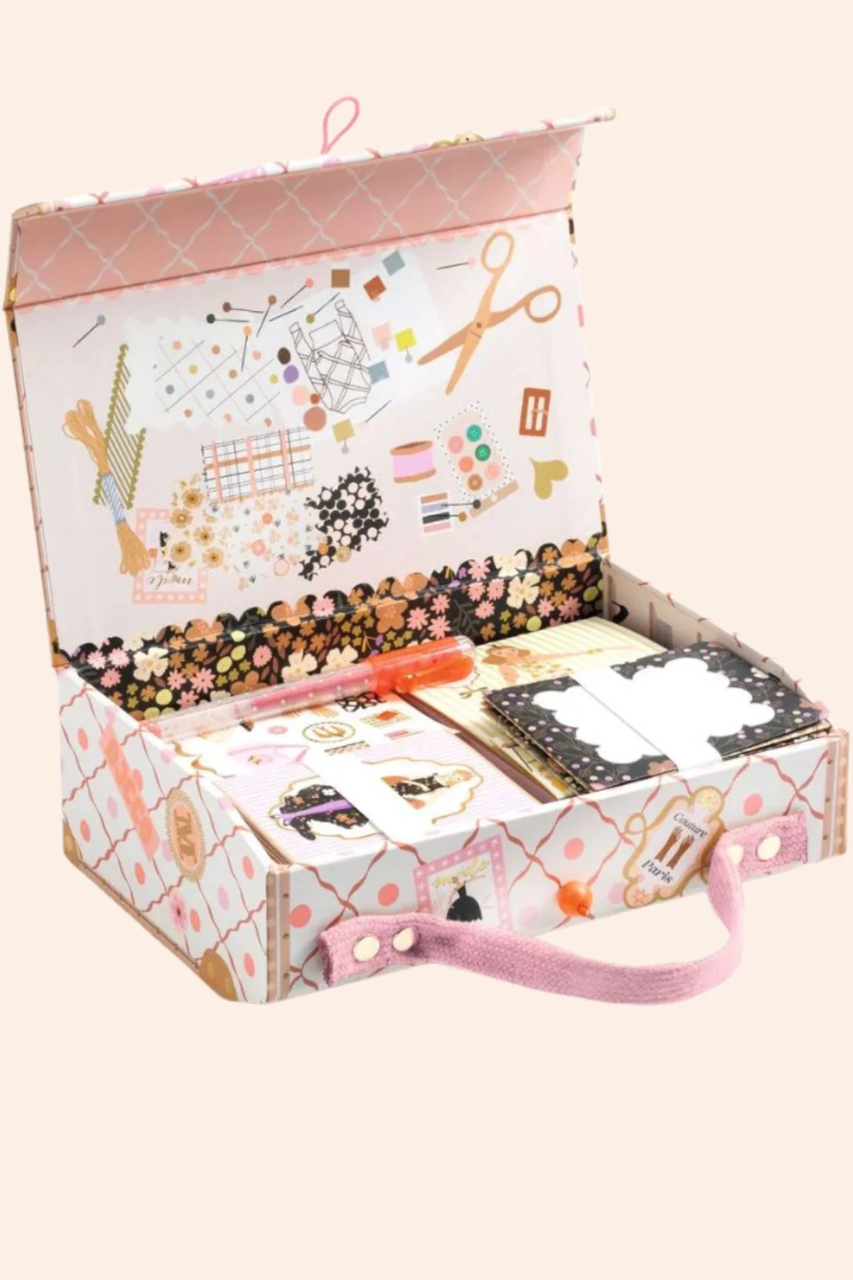 Djeco - Tinou Stationery Case - Tinou Le Joly Senoville - Image 2