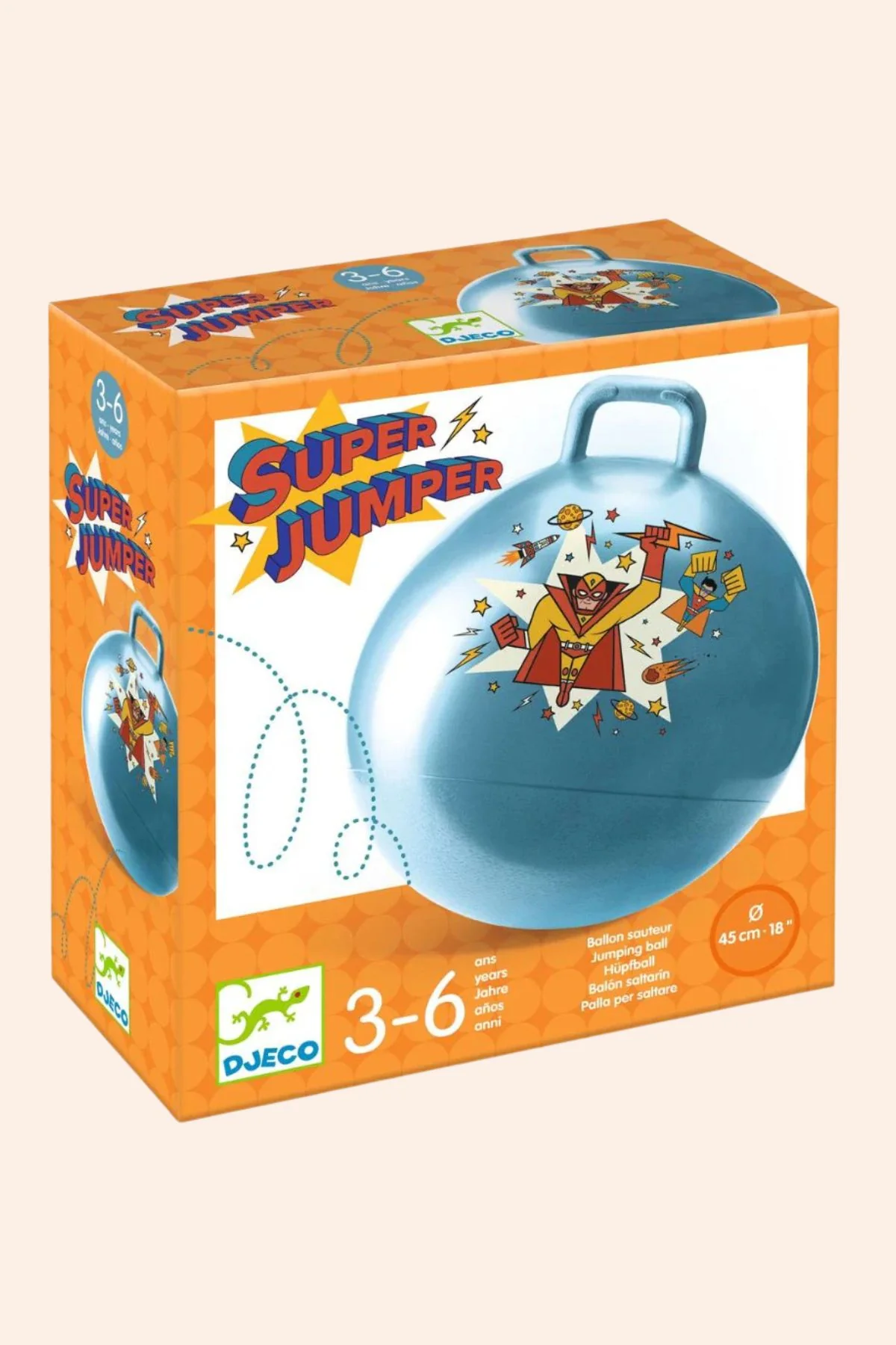 Djeco - Bouncy Ball Space Hopper - Super Jumper - Image 2
