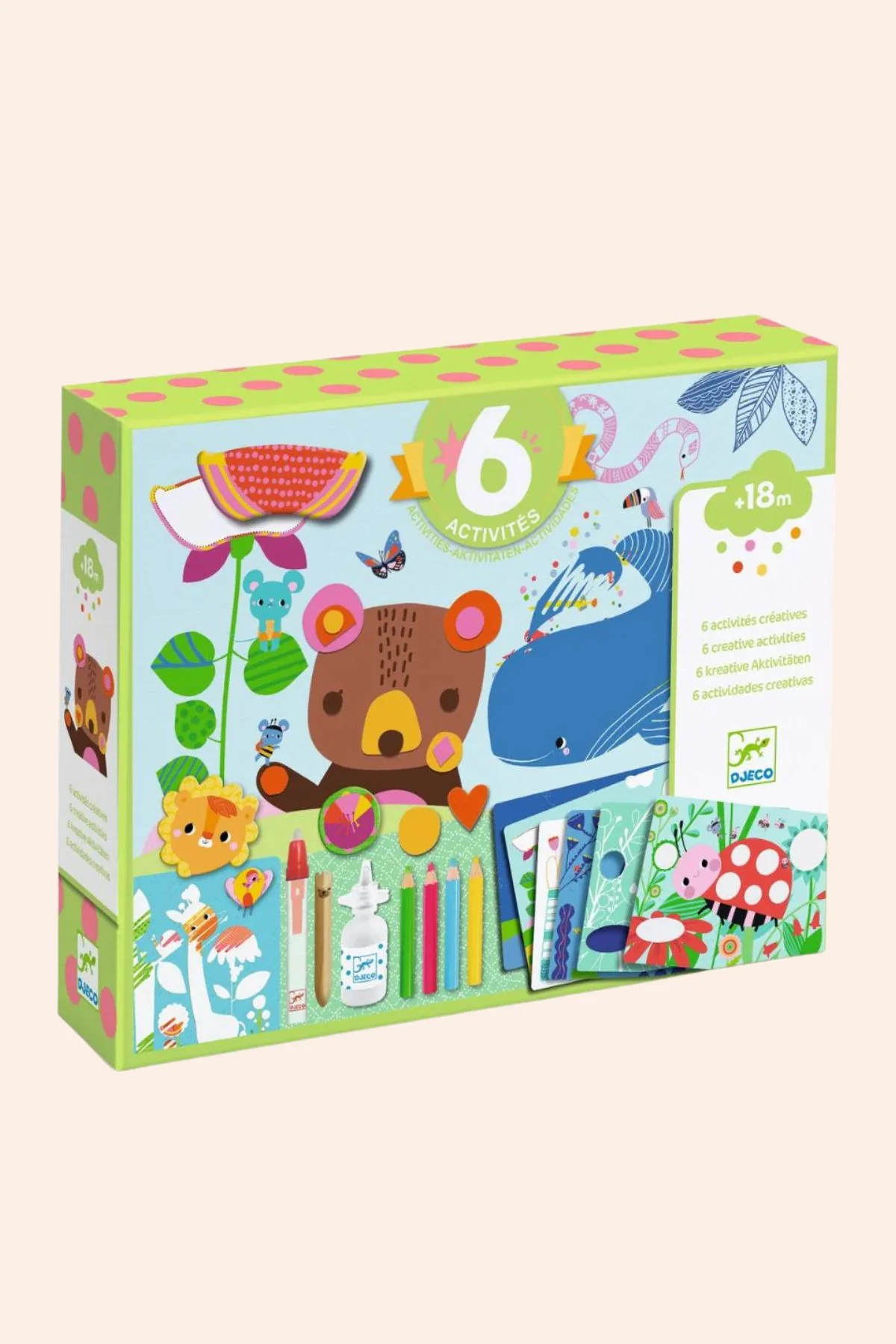 Djeco - The Mouse and His Friends - 6 Creative Activities