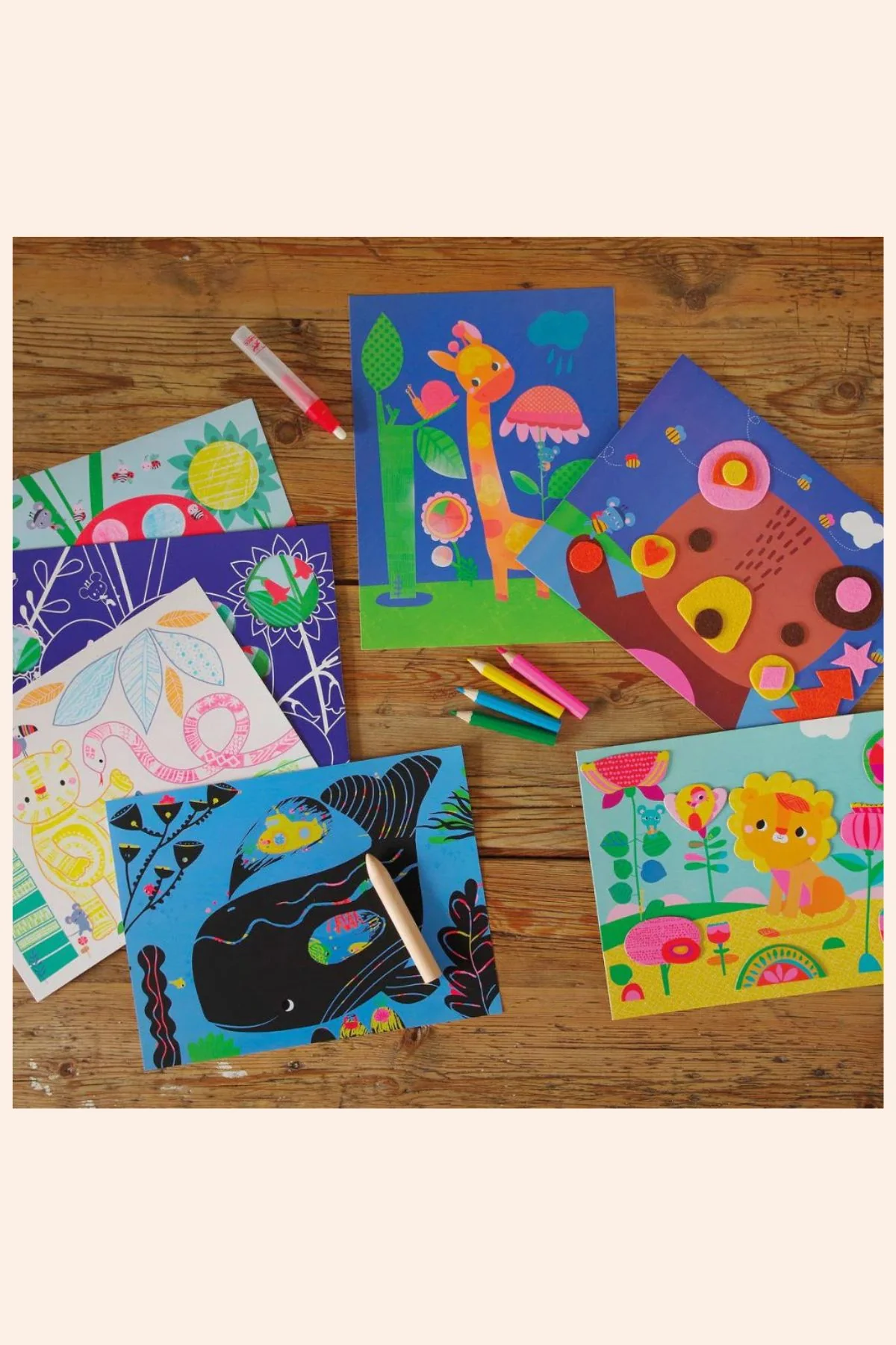 Djeco - The Mouse and His Friends - 6 Creative Activities - Image 2