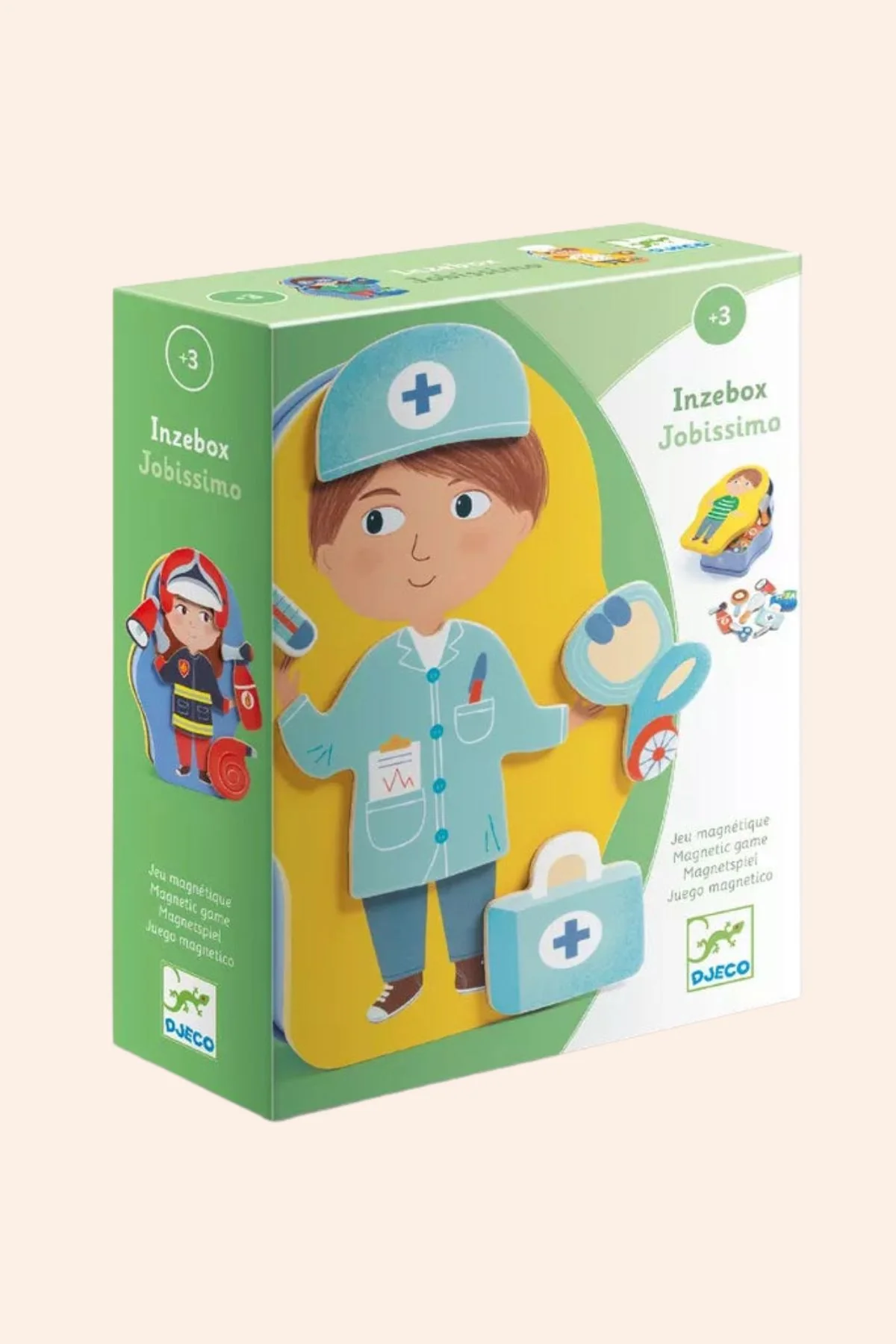 Djeco - Wooden Magnetic - Inzebox - Jobissimo